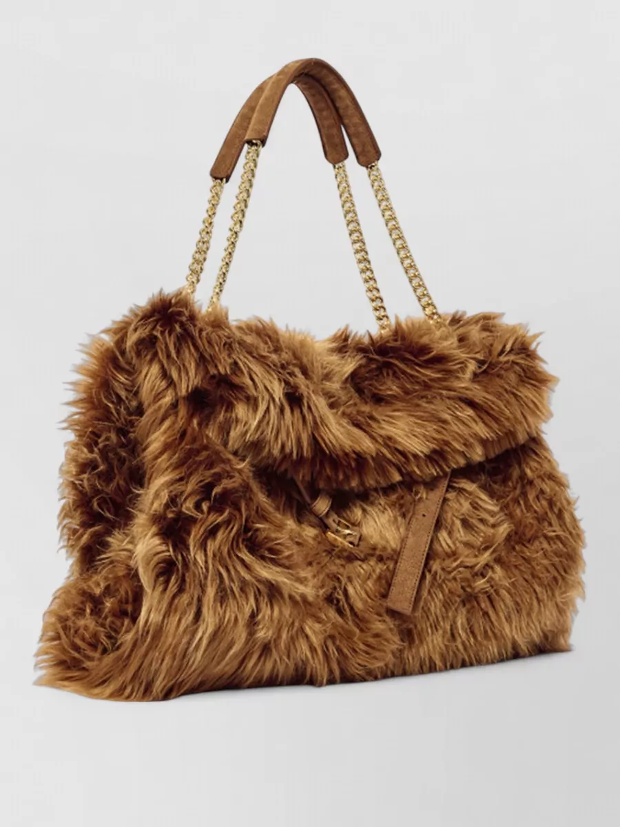 Orciani Venus Chain Strap Shoulder Bag Top Handle