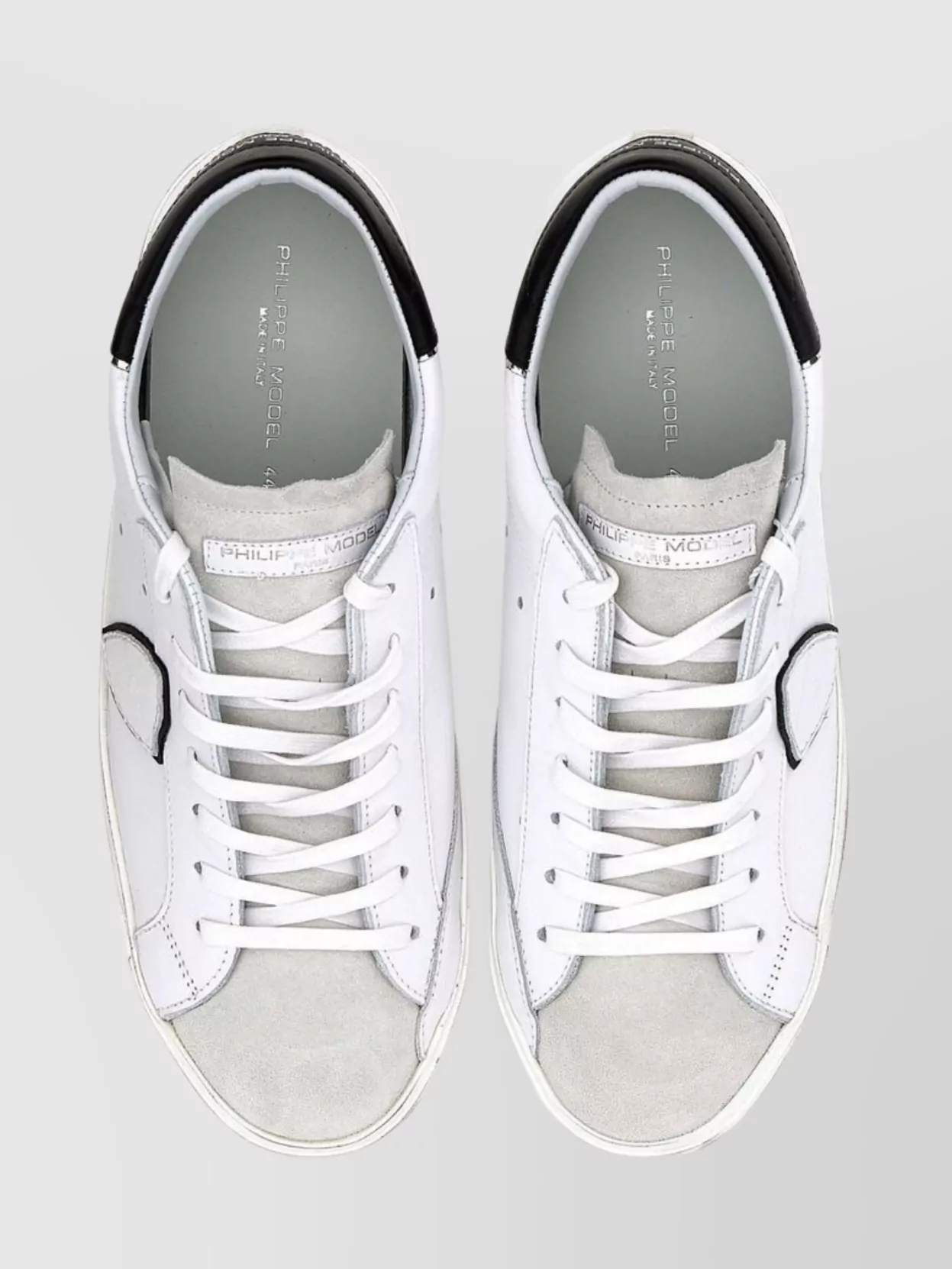 Philippe Model Leather Low-Top Sneakers