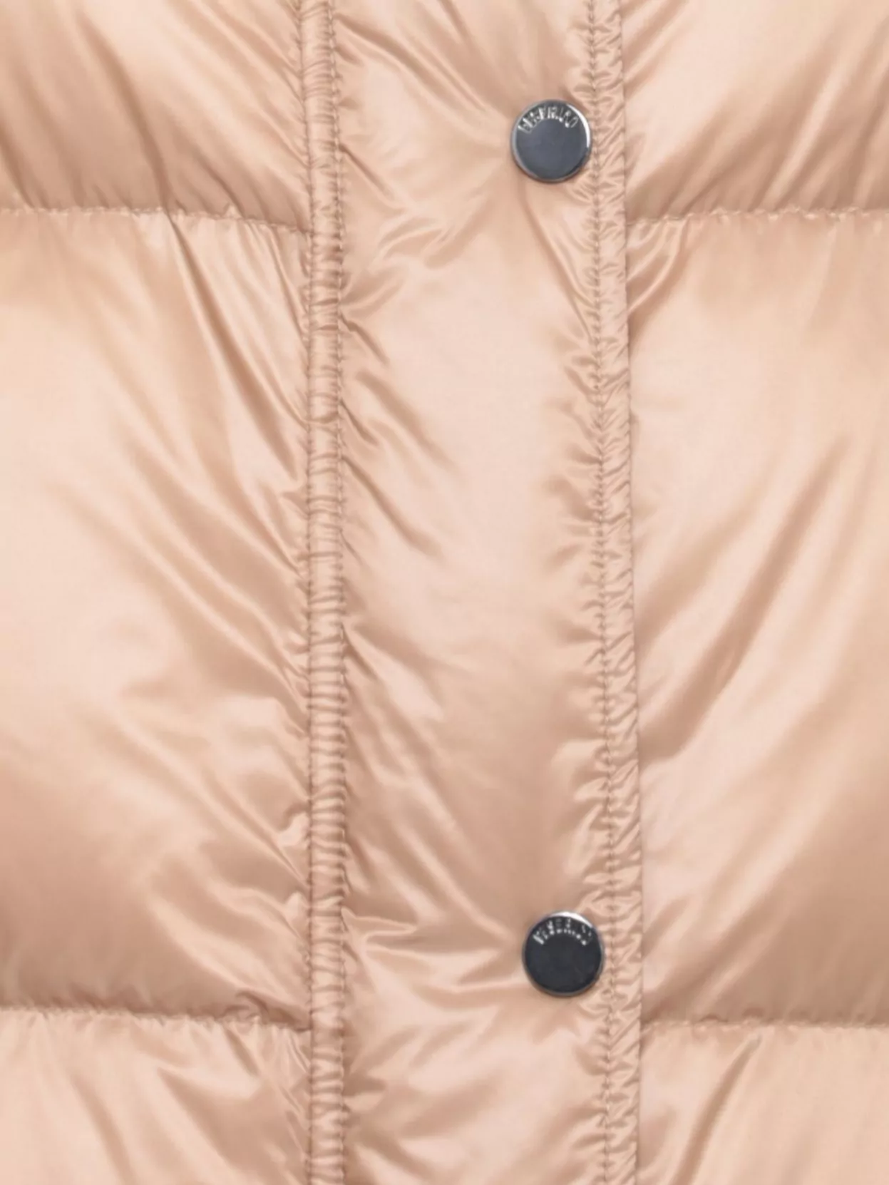 Peserico Women's Sleeveless Puffer Jacket High Neck Fur