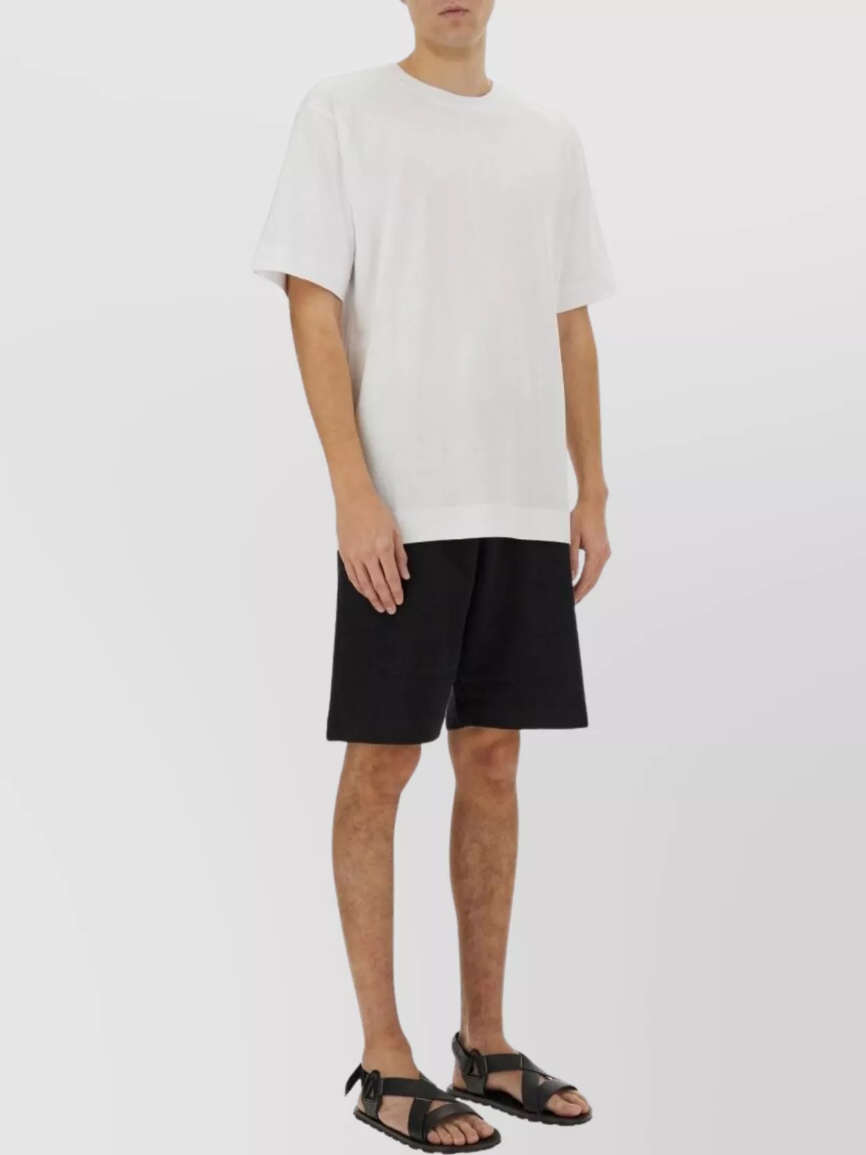 Dries Van Noten Crew Neck Short Sleeve Cotton T-Shirt