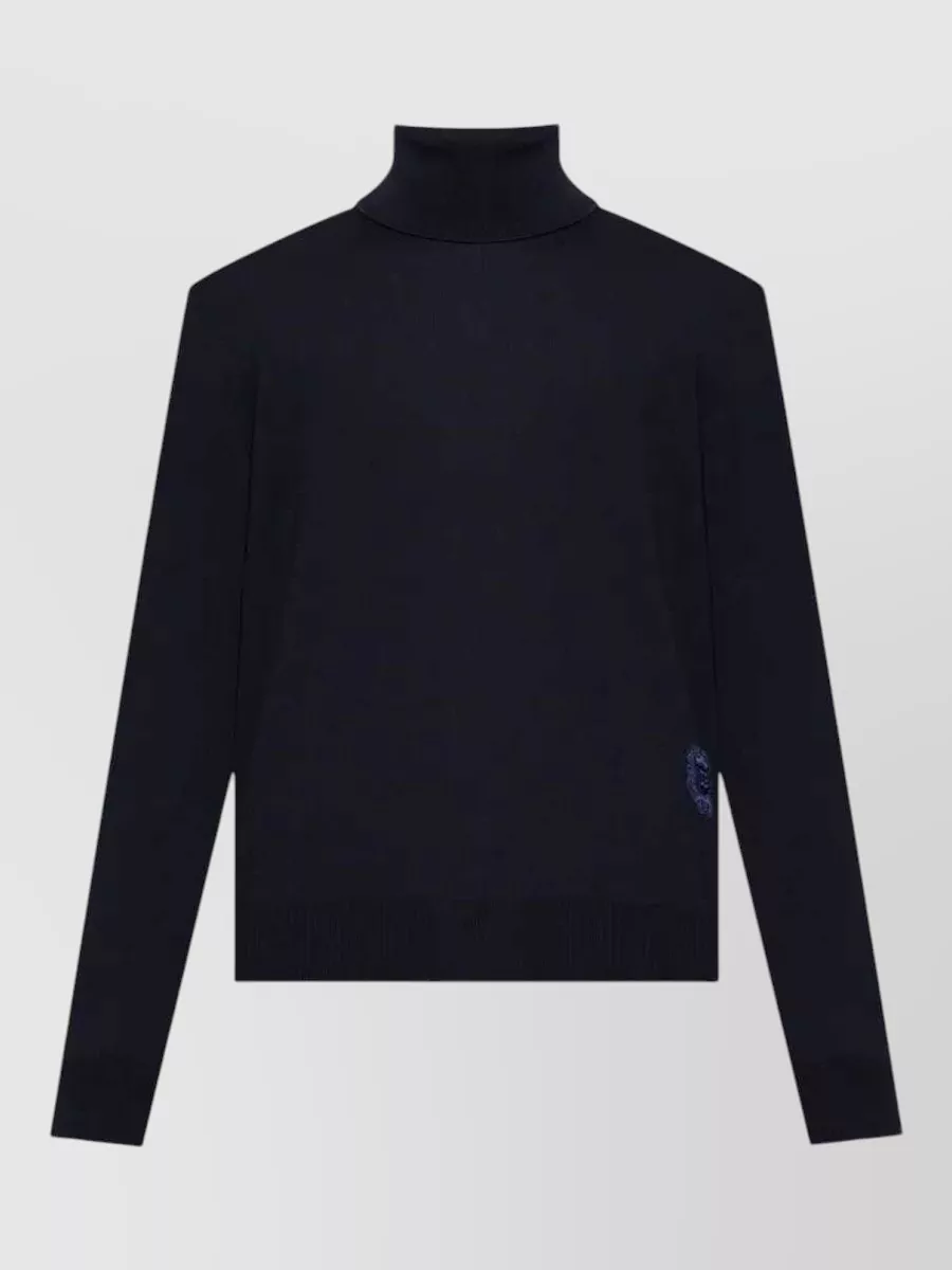 Dolce&Gabbana virgin wool fine-knit turtleneck sweater