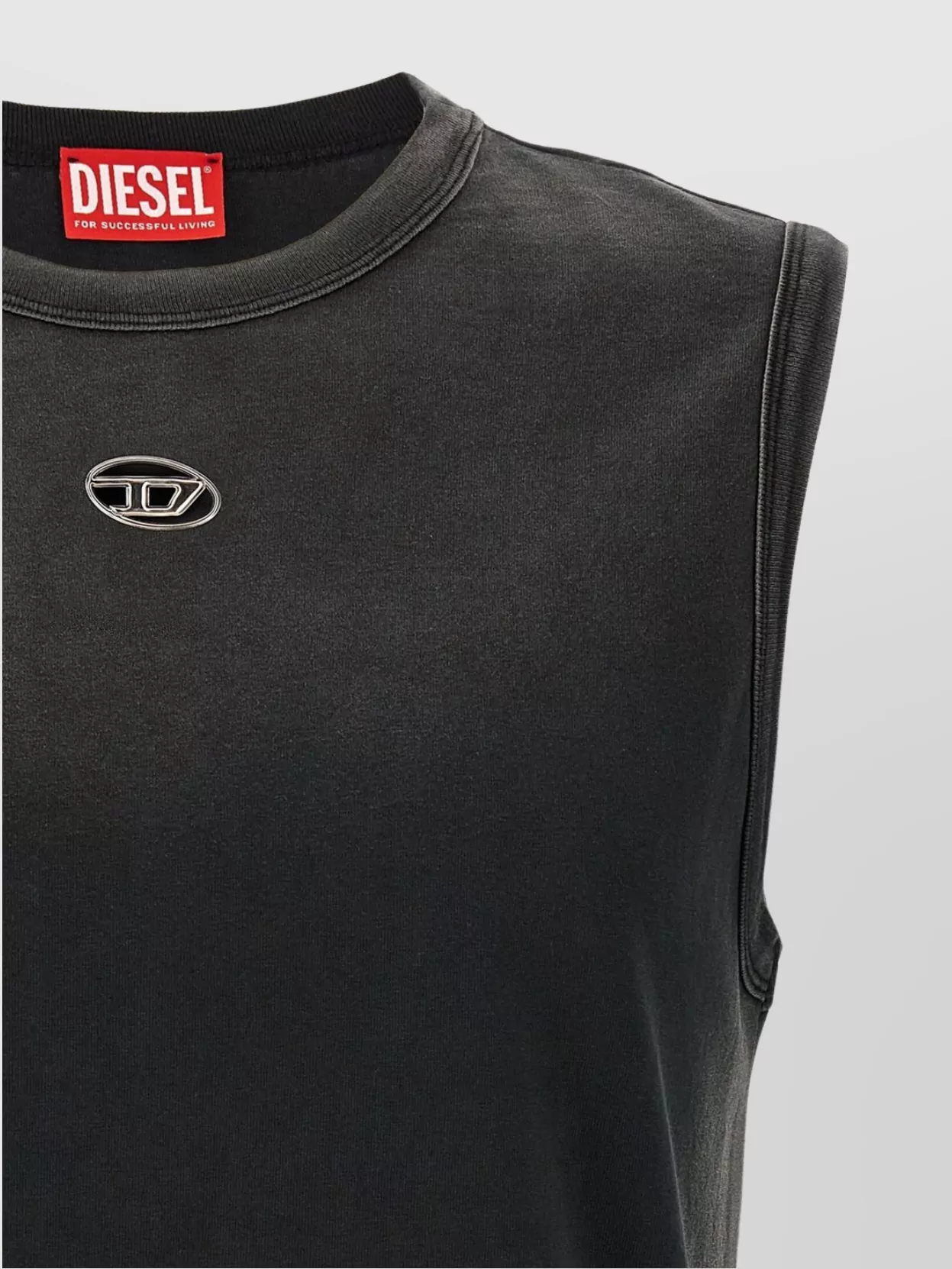 Diesel Crew Neck Sleeveless Top