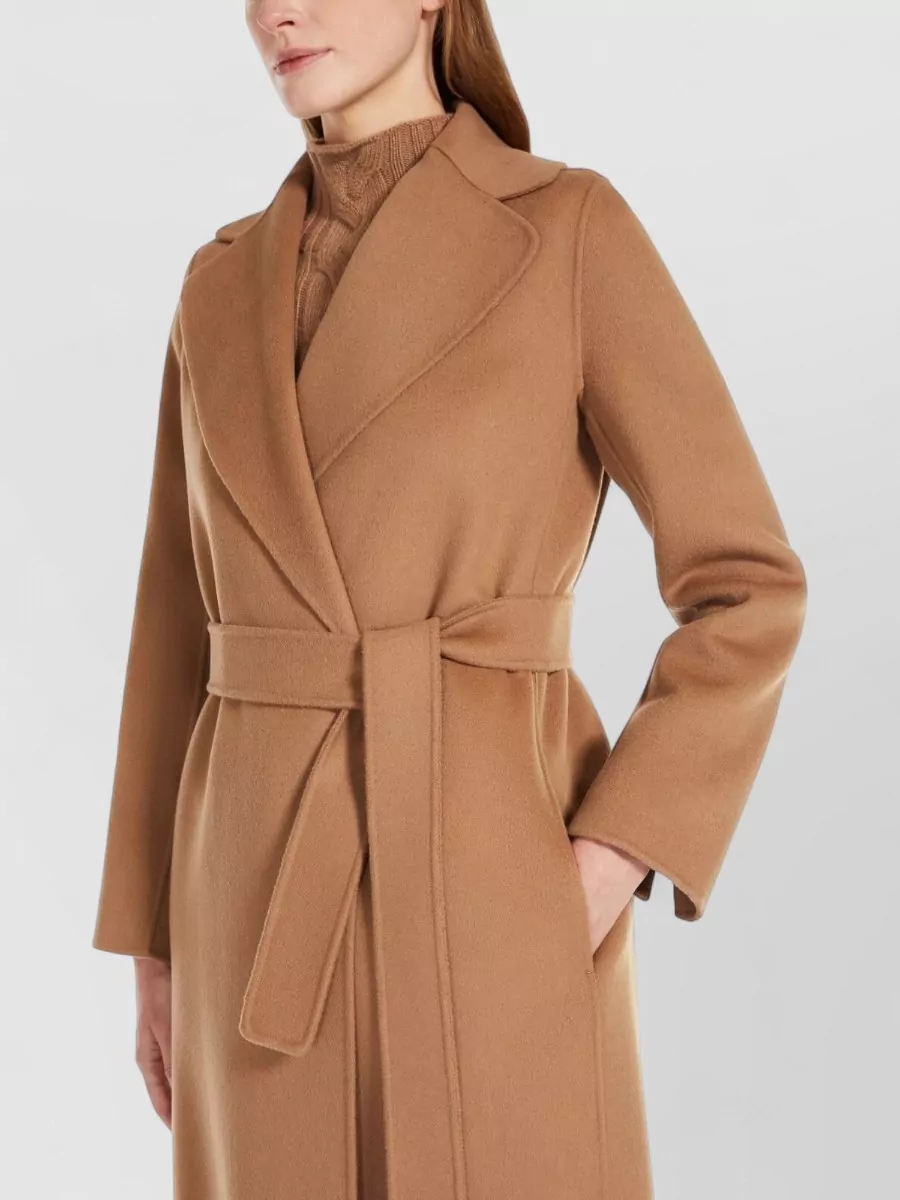 S Max Mara Wool Belted Coat