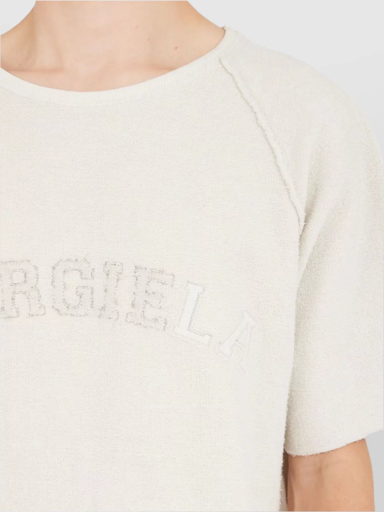 Maison Margiela Round Neck Logo T-Shirt