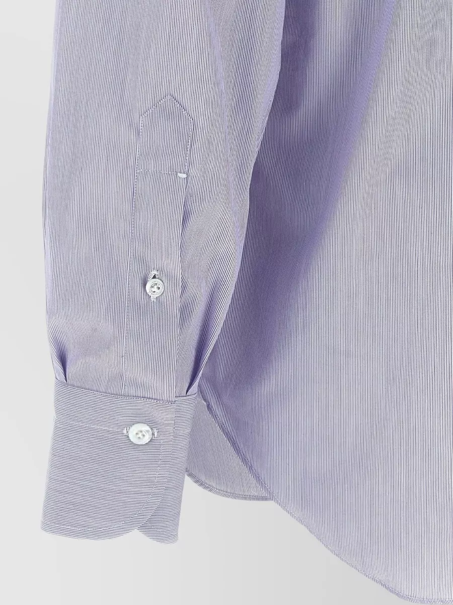 Finamore Striped Cotton Shirt