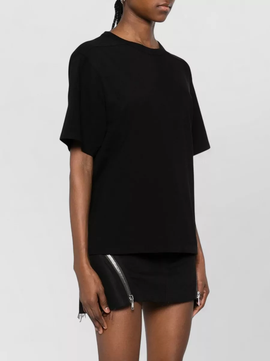 Rick Owens Brad Jersey T Shirt Short Sleeves Crew Neck