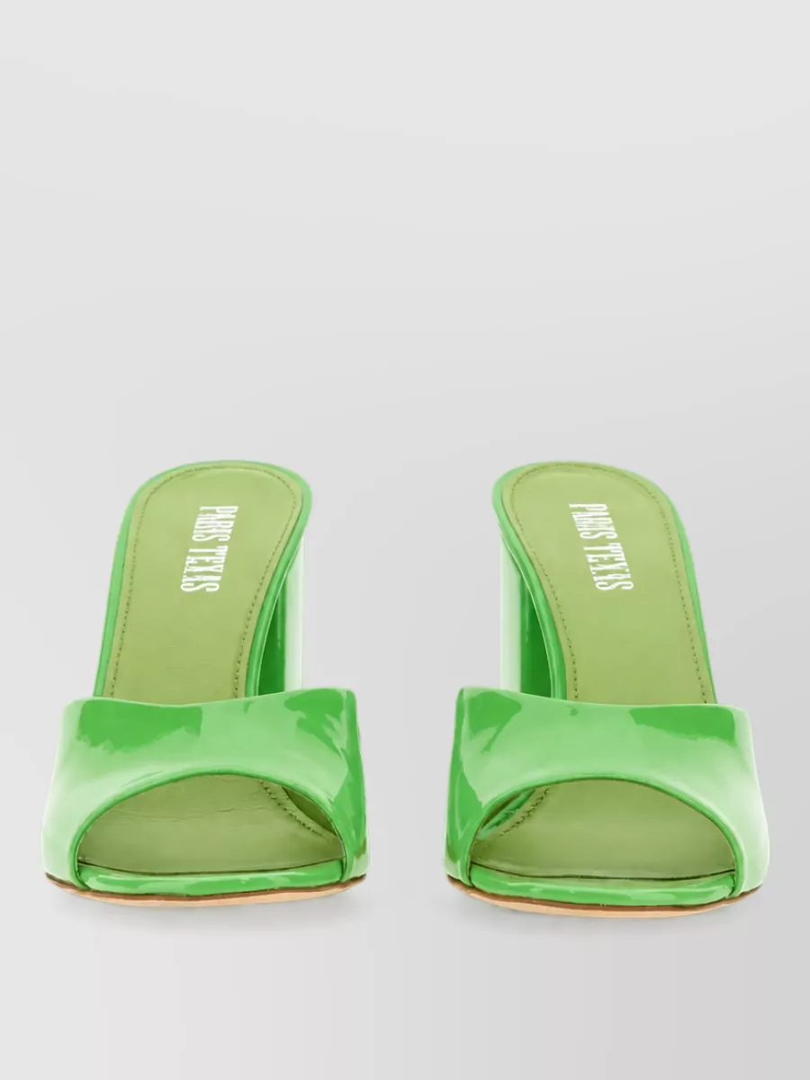 Paris Texas Leather Mules