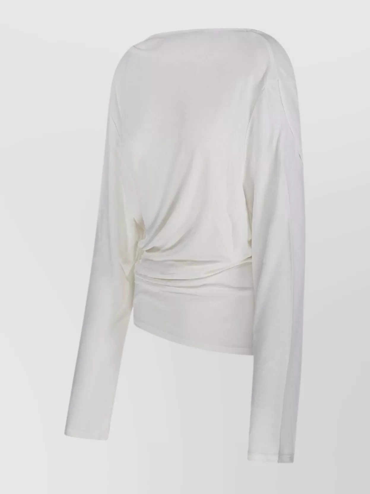 Jacquemus Asymmetric Draped Back Sweater