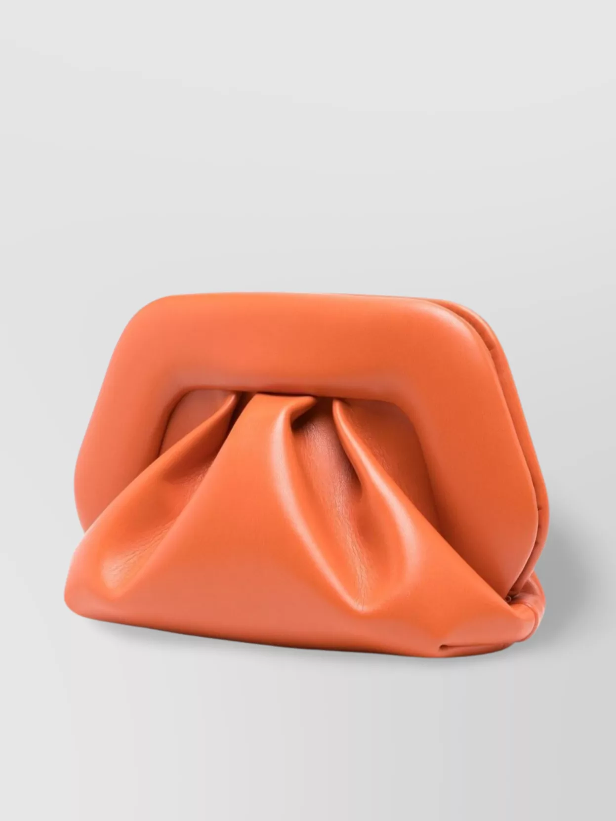 Themoiré Gea Vegan Leather Clutch With Detachable Shoulder Strap