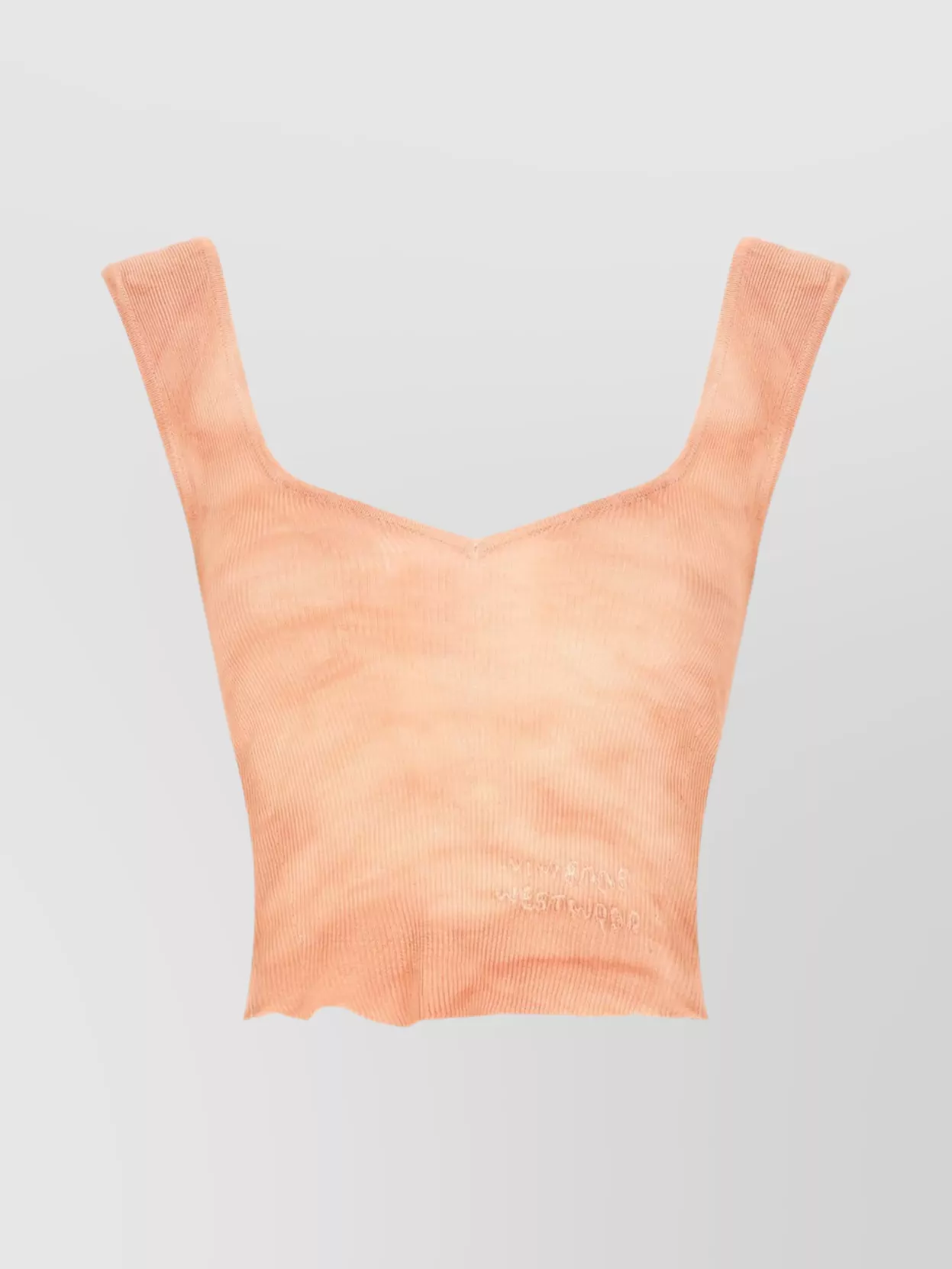Vivienne Westwood Embroidered Logo Sleeveless Top