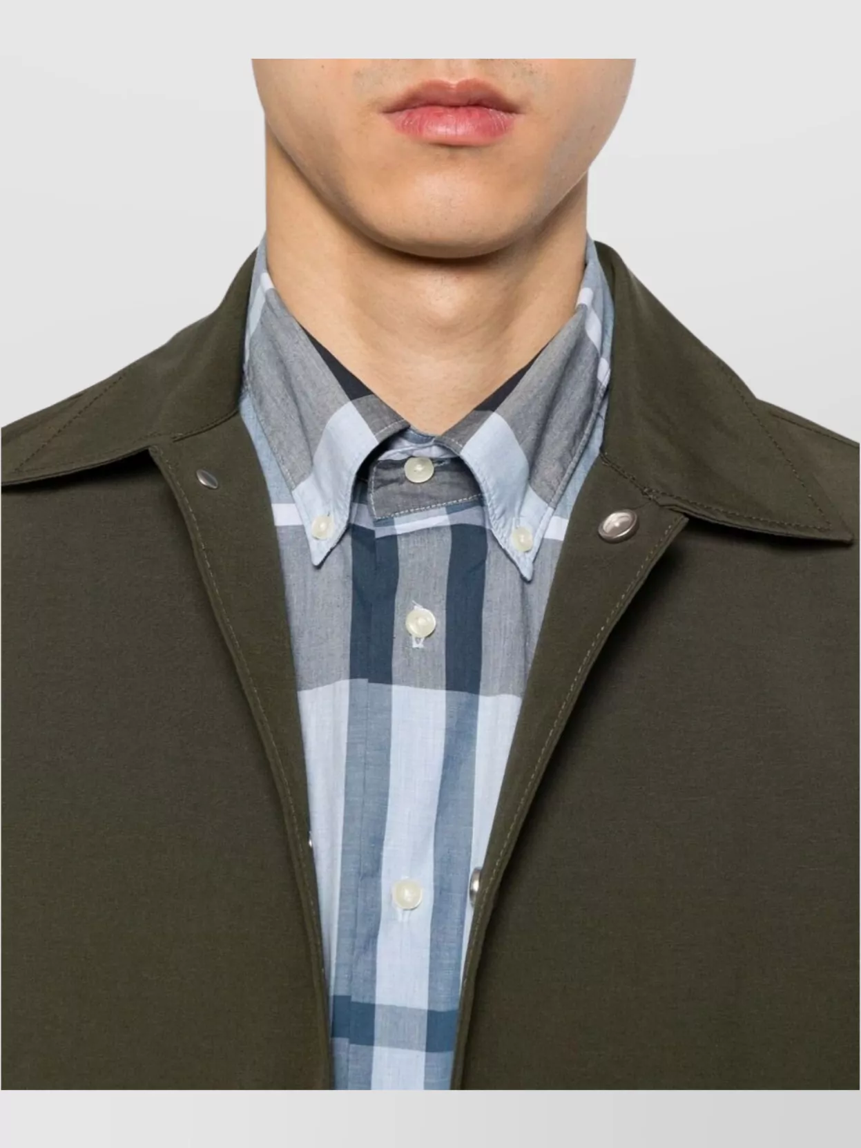 Barbour Tailored Check Shirt Curved Hem