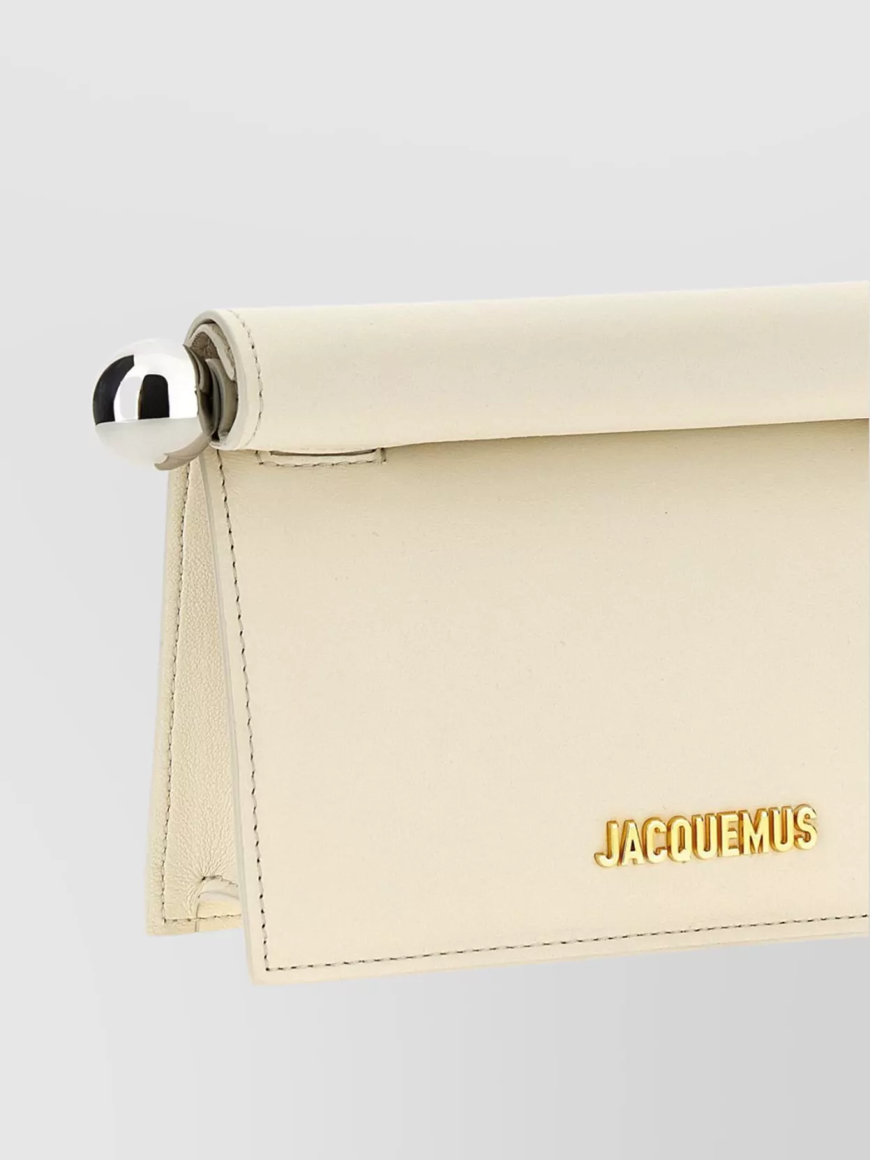 Jacquemus Square Round Chain Strap Clutch Bag