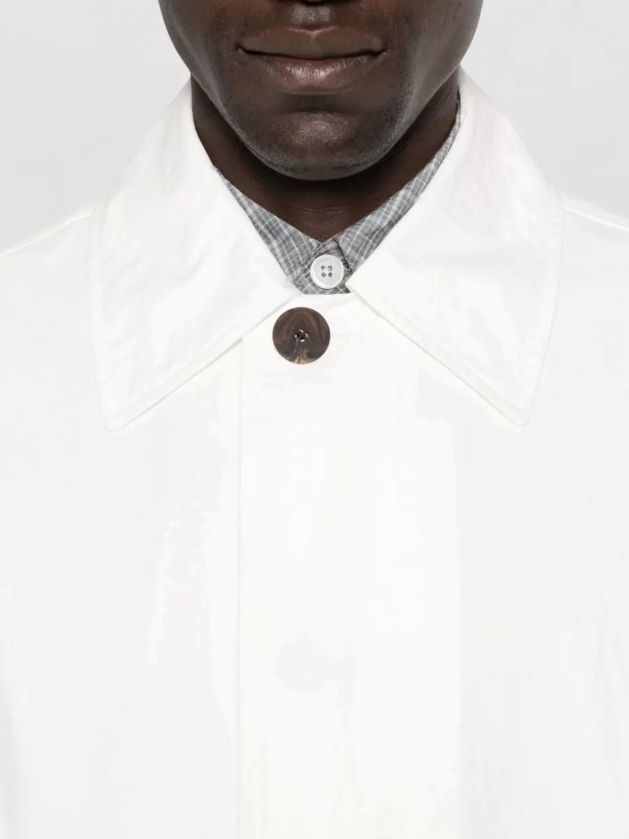 Studio Nicholson Cotton Blend Fitted Jacket