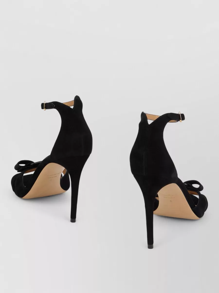 Ferragamo Leather High-Heel Sandals