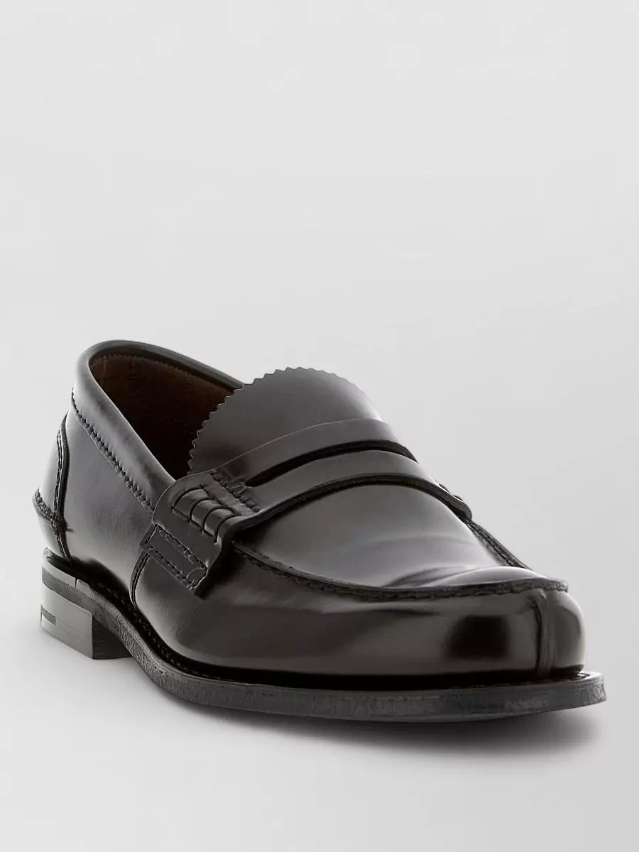 Church's leather loafers