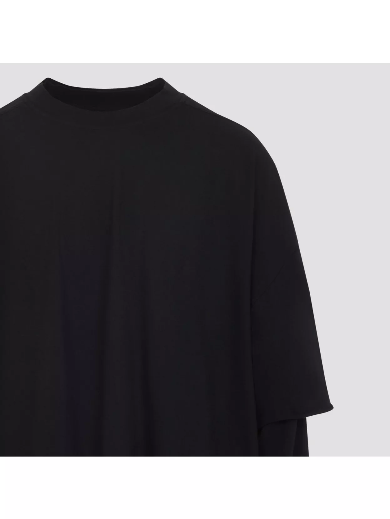 Rick Owens Drkshdw Drkshdw By Rick Owens Relaxed Cotton Sweatshirt In Black