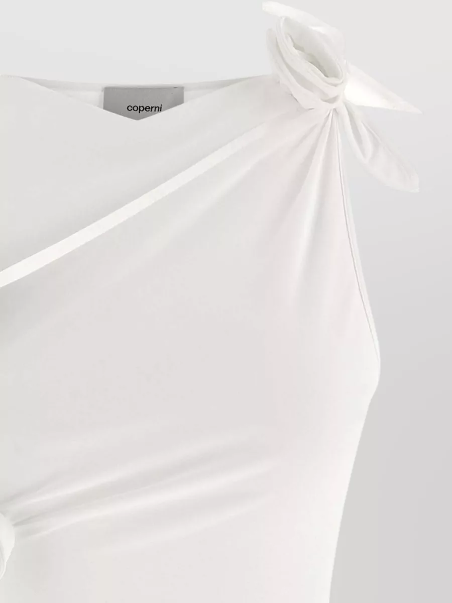 Coperni Asymmetric Mini Dress