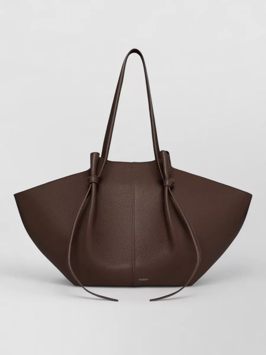 Yuzefi mochi large leather tote bag