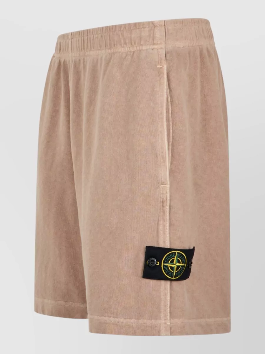 Stone Island Cotton chino shorts