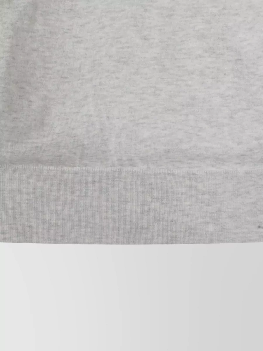 Brunello Cucinelli Short Sleeve Shirt Collar Ribbed Cuffs