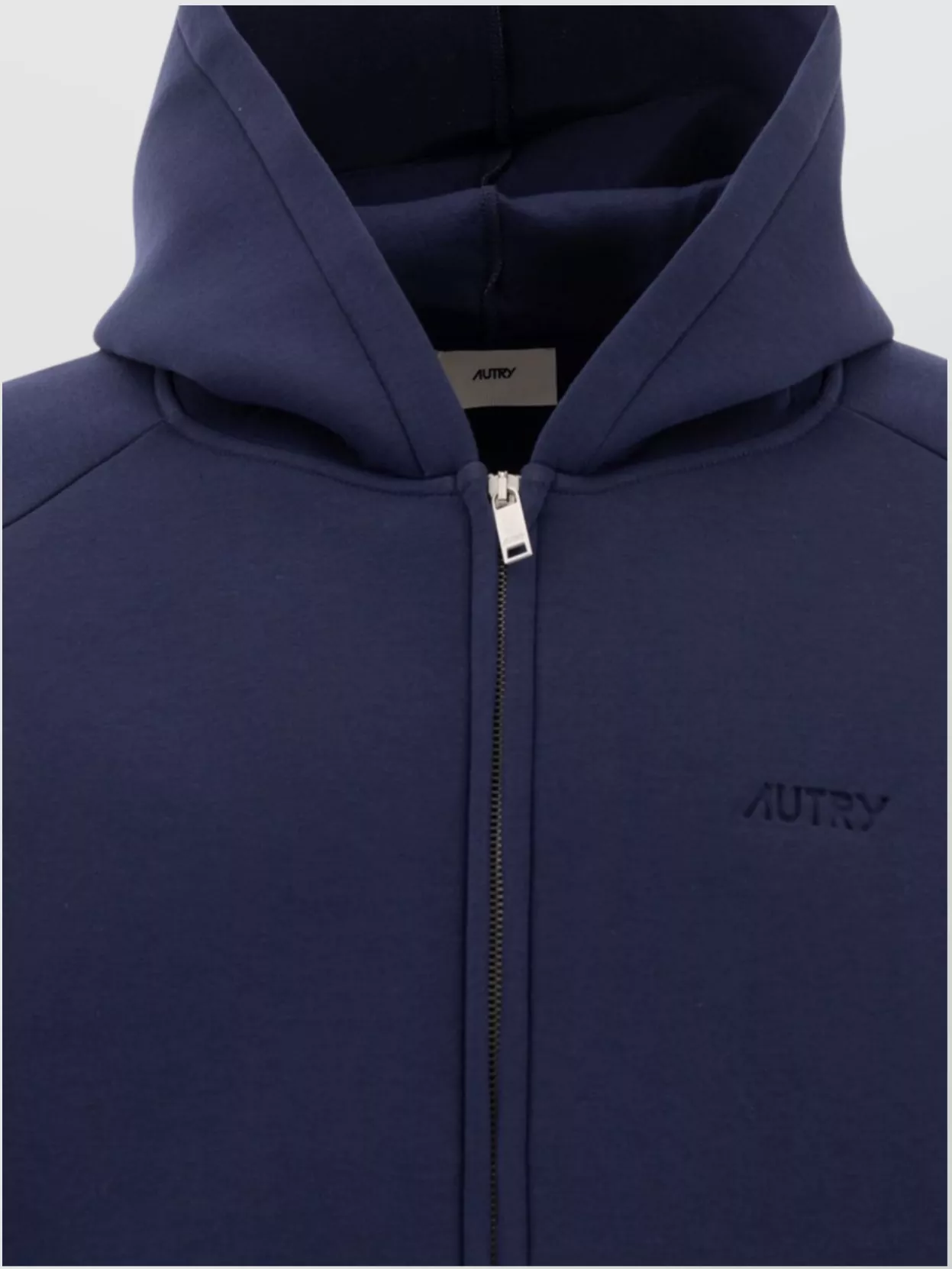 Autry Hooded Jackets With Ribbed Cuffs And Side Pockets