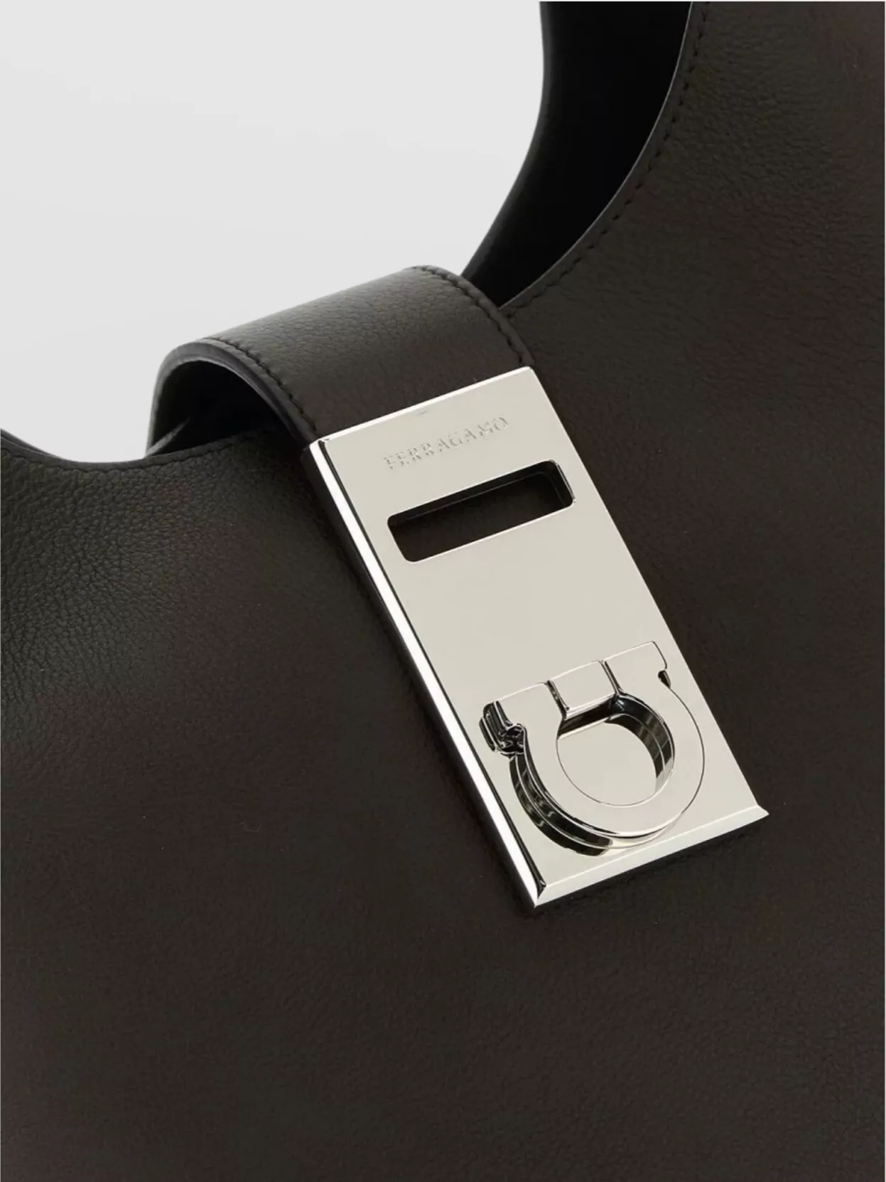 Ferragamo Medium Hobo Handbag Flat Handle