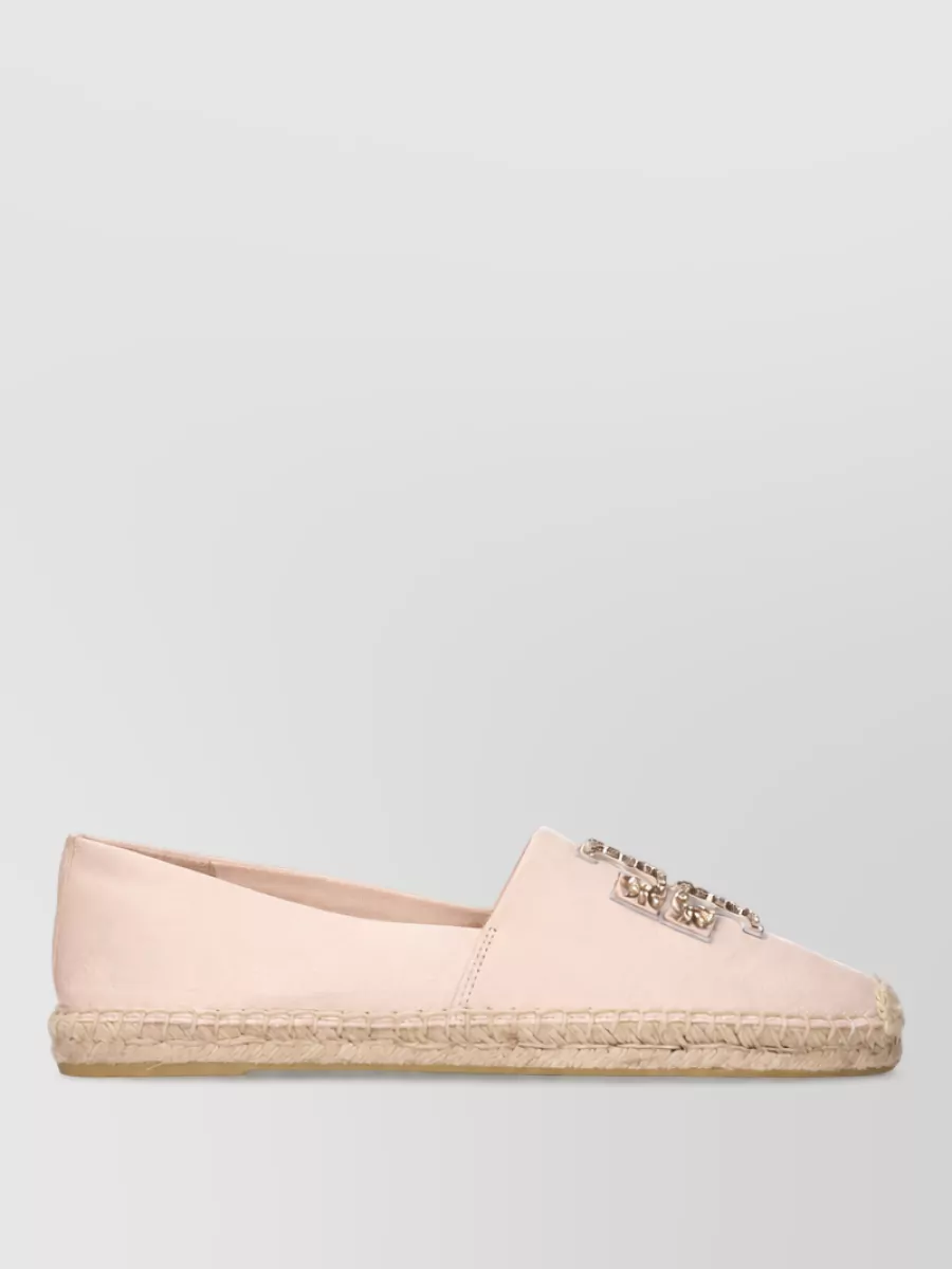 Tory Burch Leather Espadrille Mules