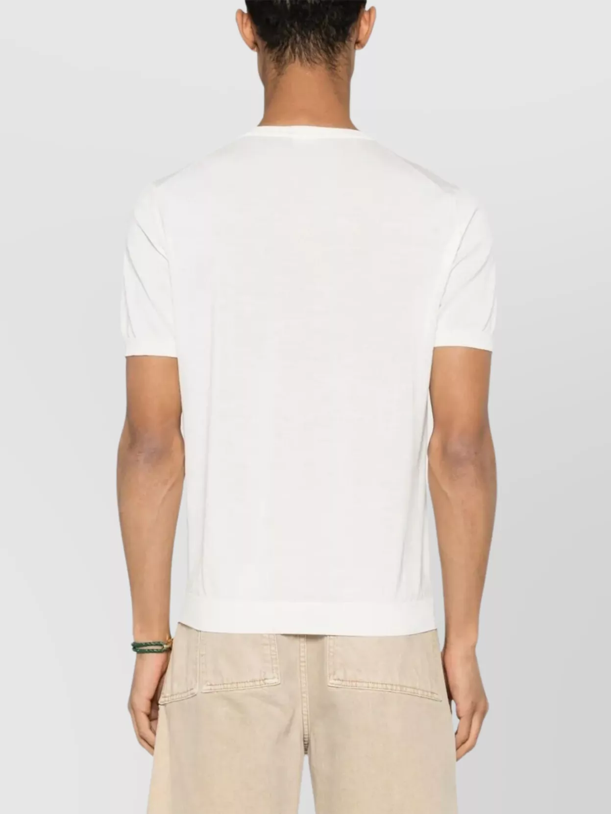 Drumohr Crew Neck Short Sleeves Sweater