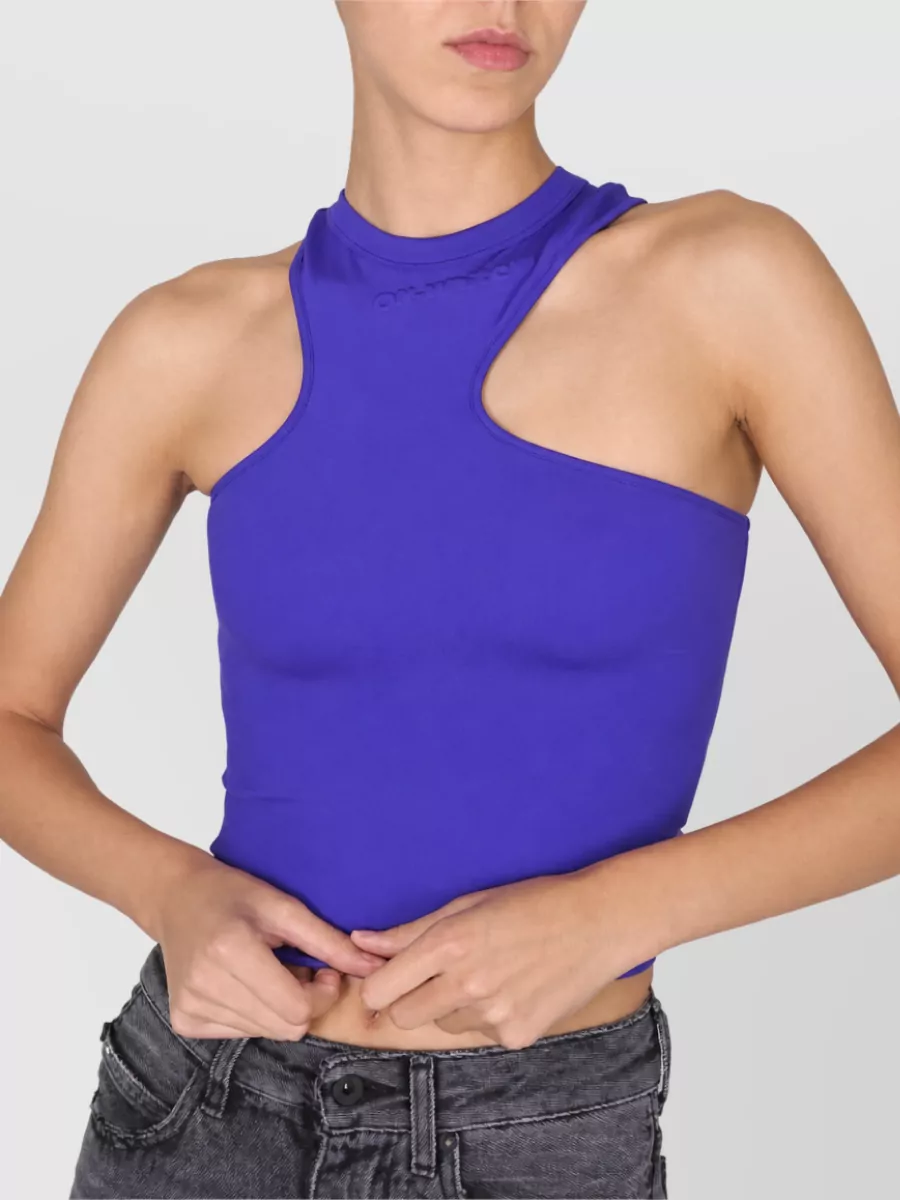 Off-White Logo Embossed Top