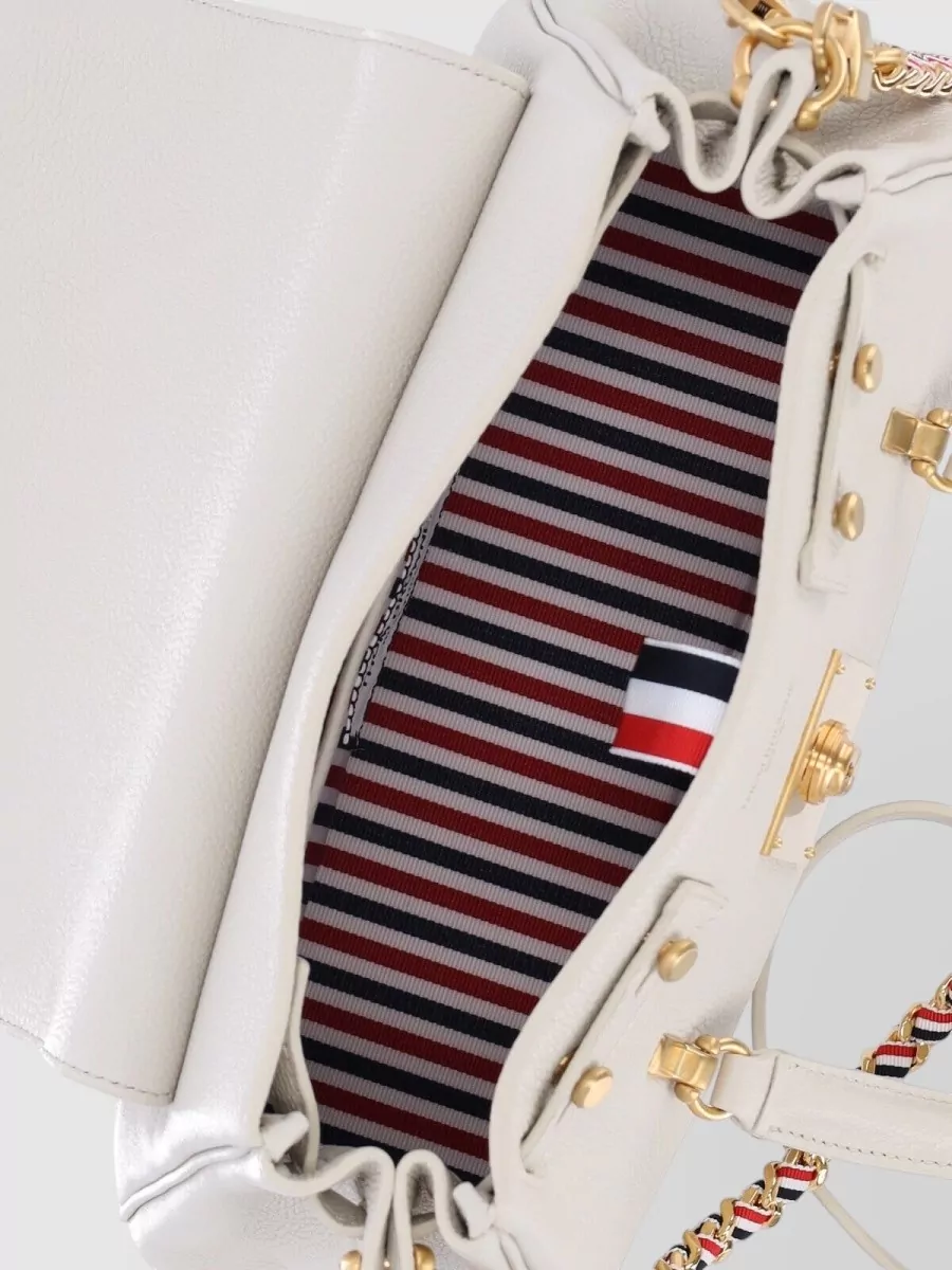 Thom Browne Leather Shoulder Bag
