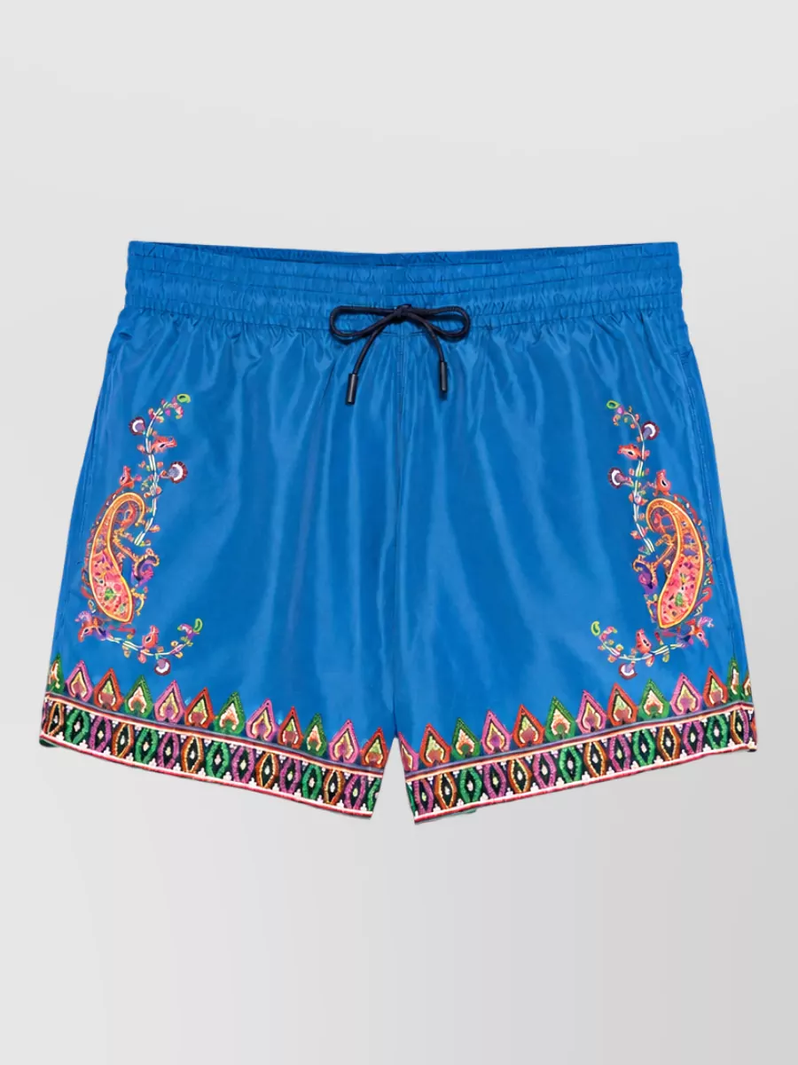 Etro swim trunk bermuda shorts