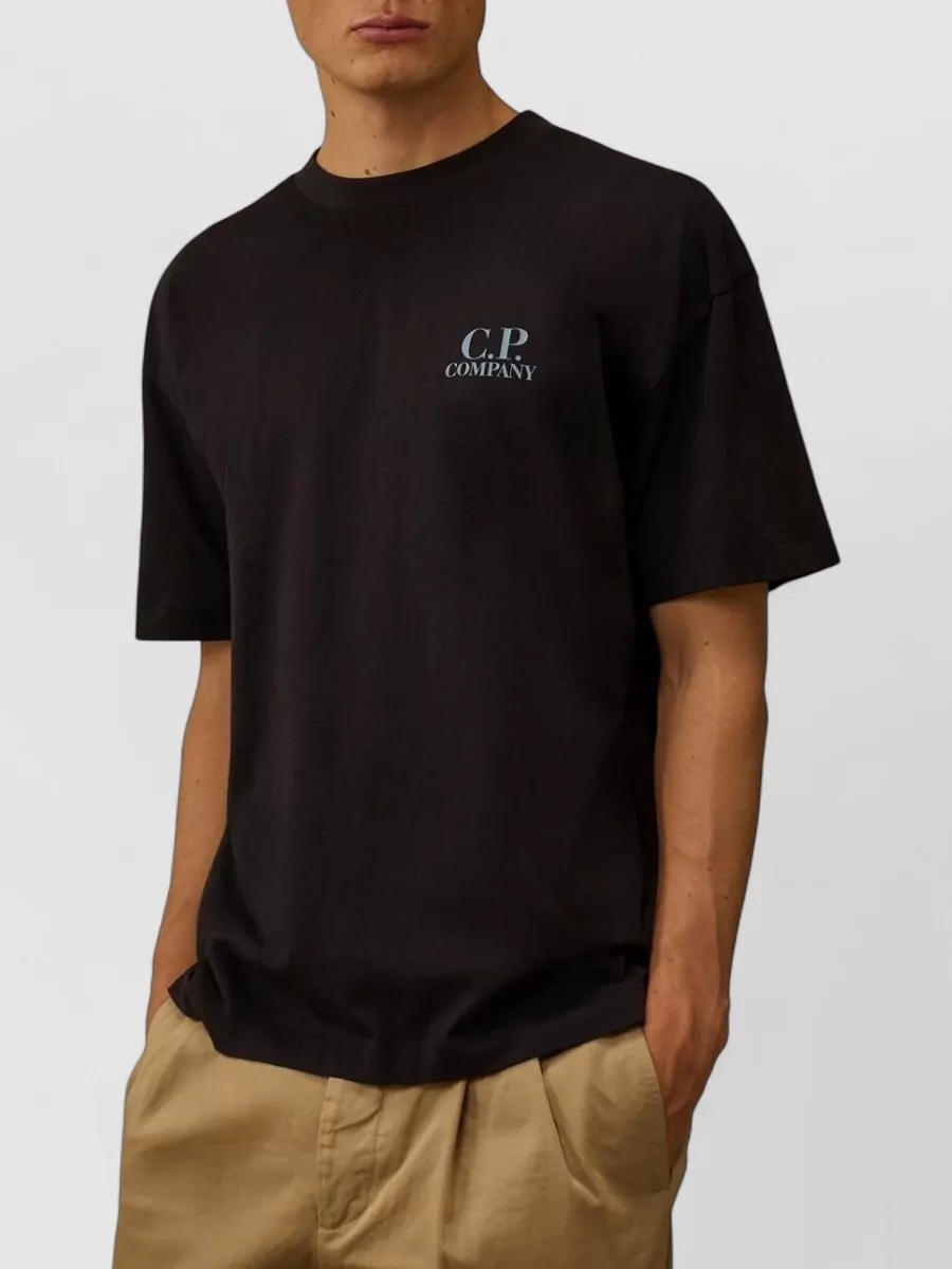 C.p. Company Logo Cotton T-Shirt