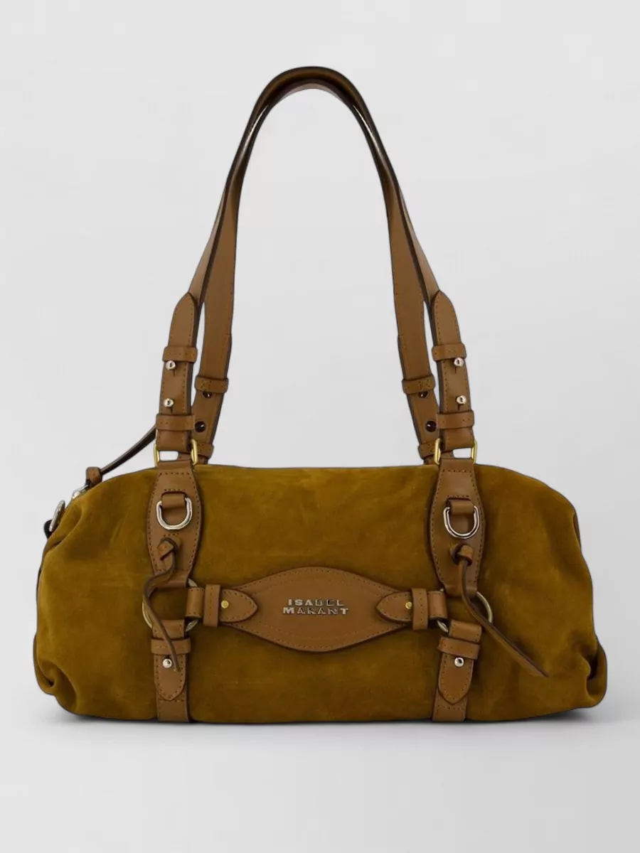 Isabel Marant Tilpa mini handbag leather buckle straps