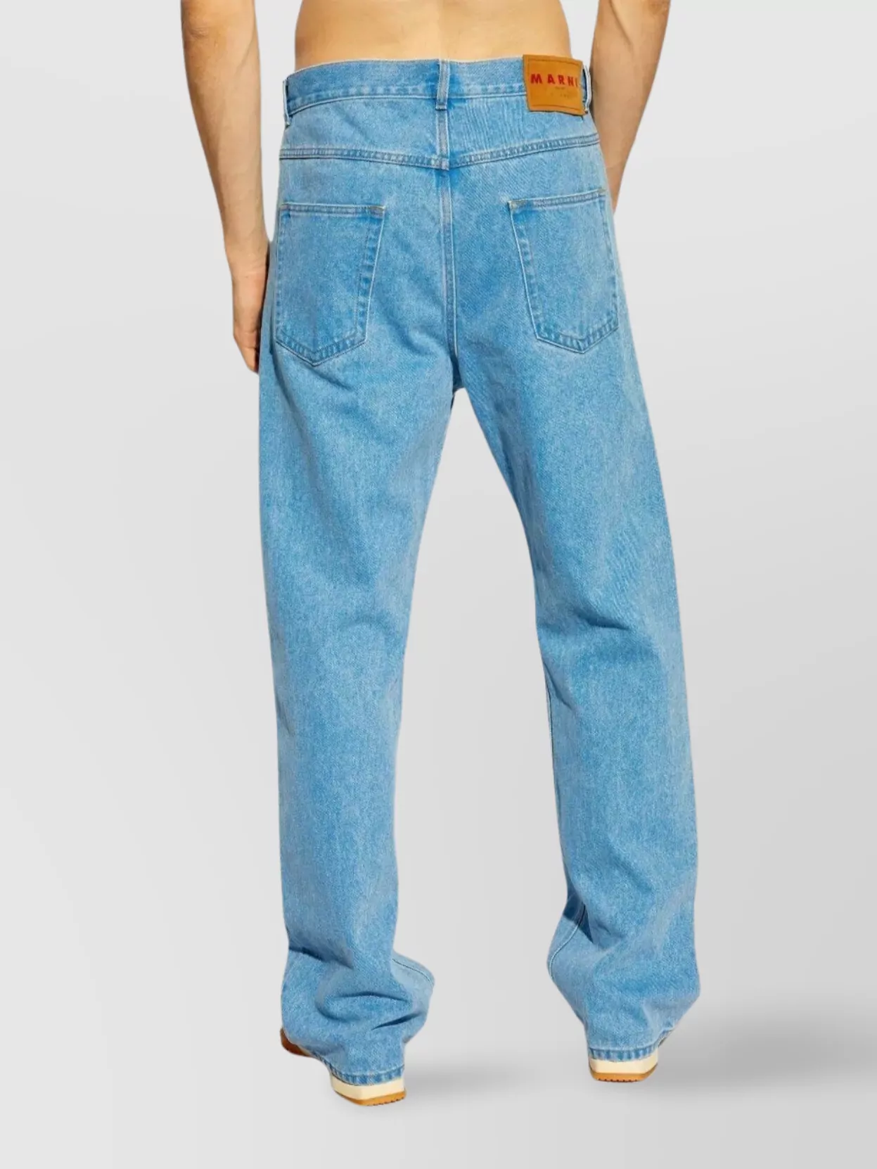 Marni Straight Fit Trousers Belt Loops