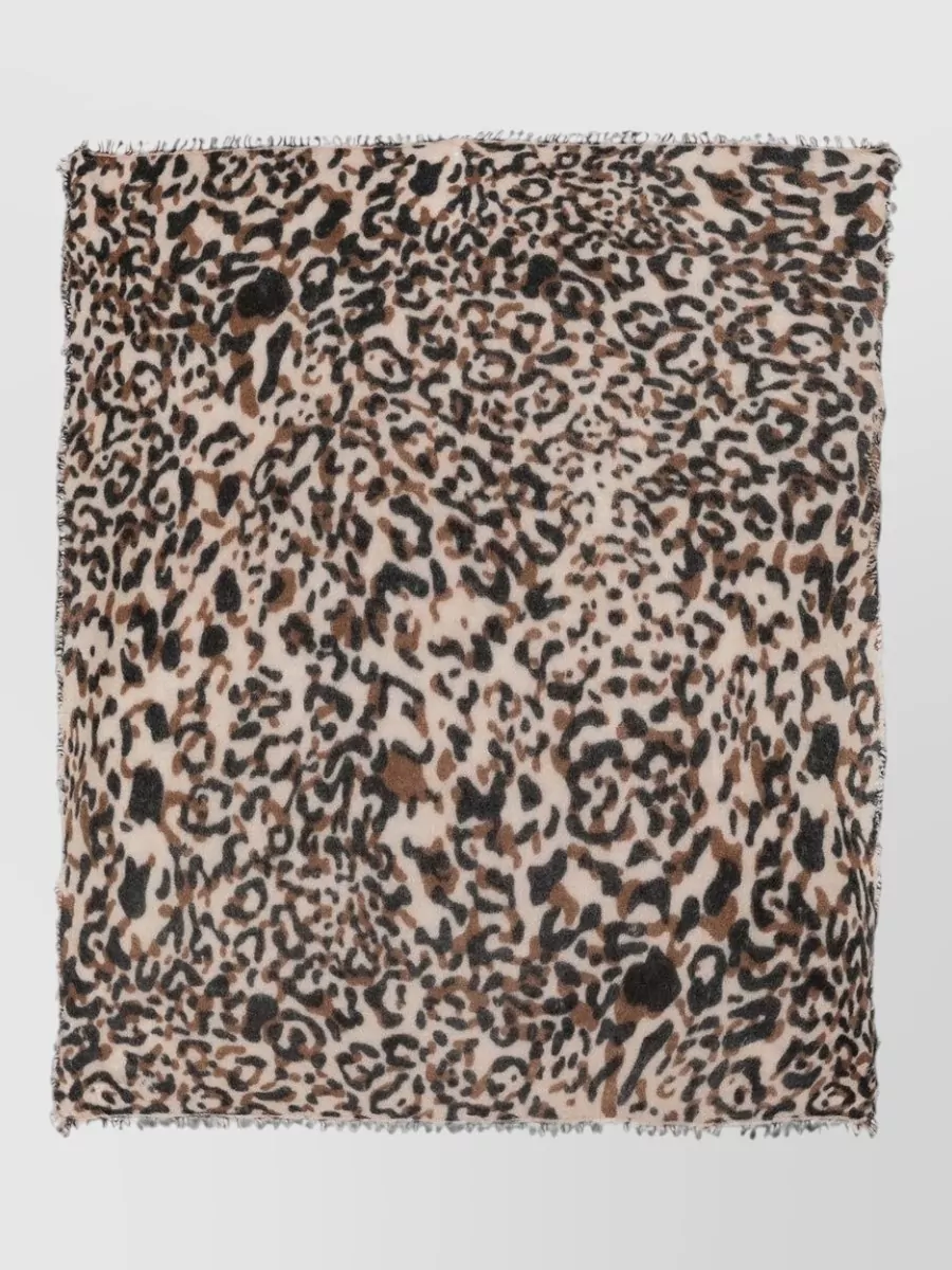 Faliero Sarti wool printed scarf
