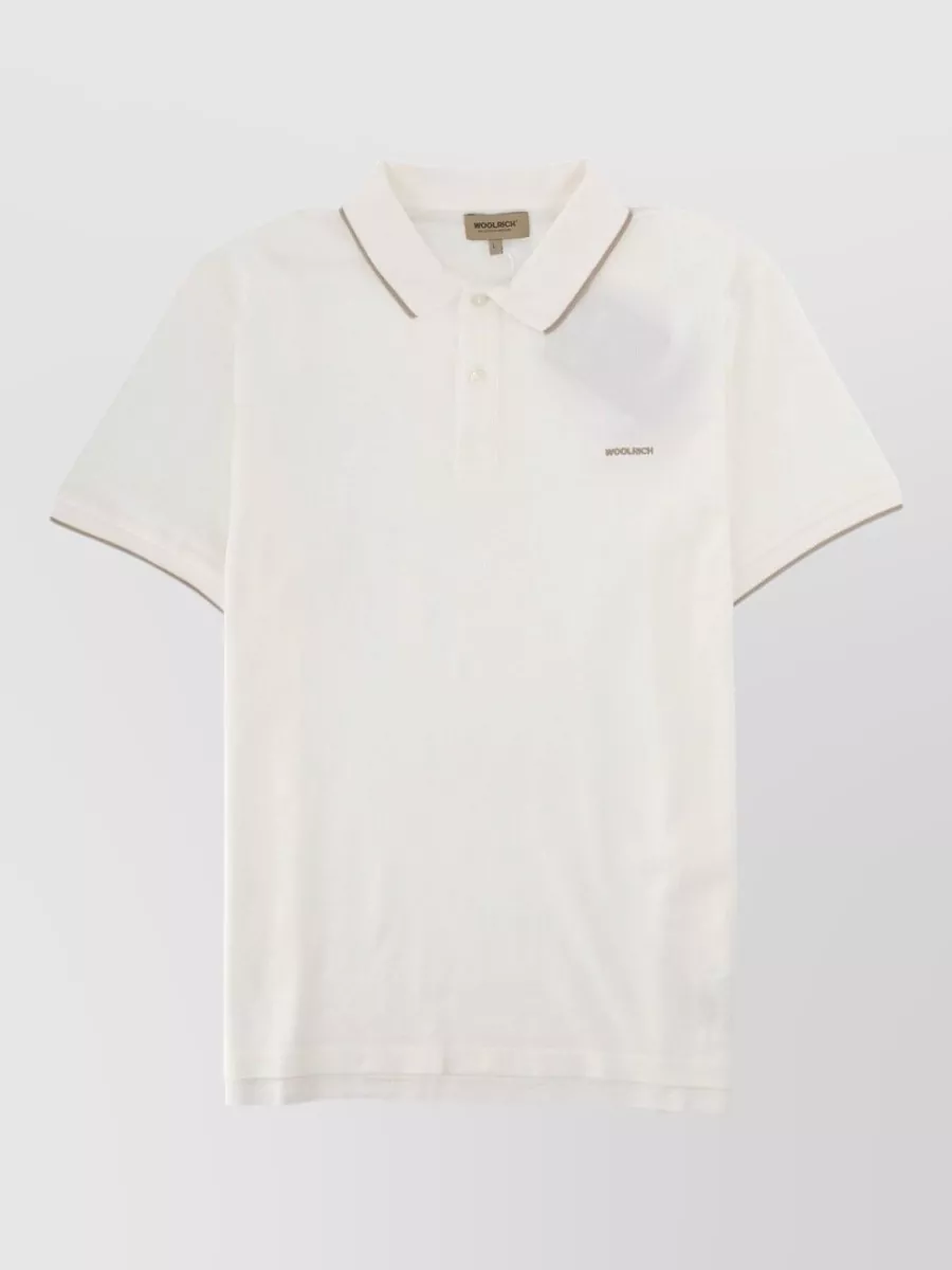 Woolrich piqué polo shirt