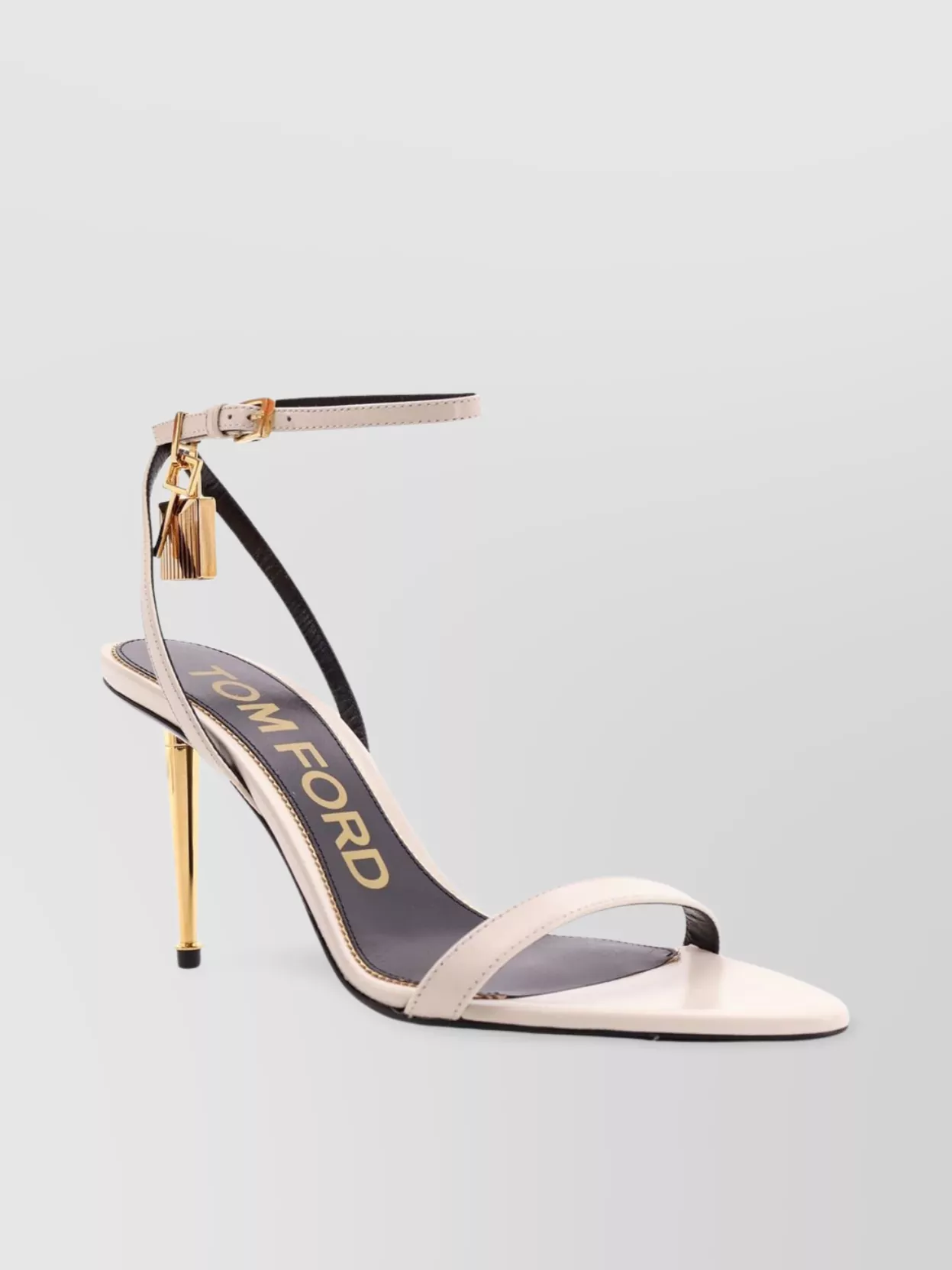 Tom Ford Leather Padlock Sandals