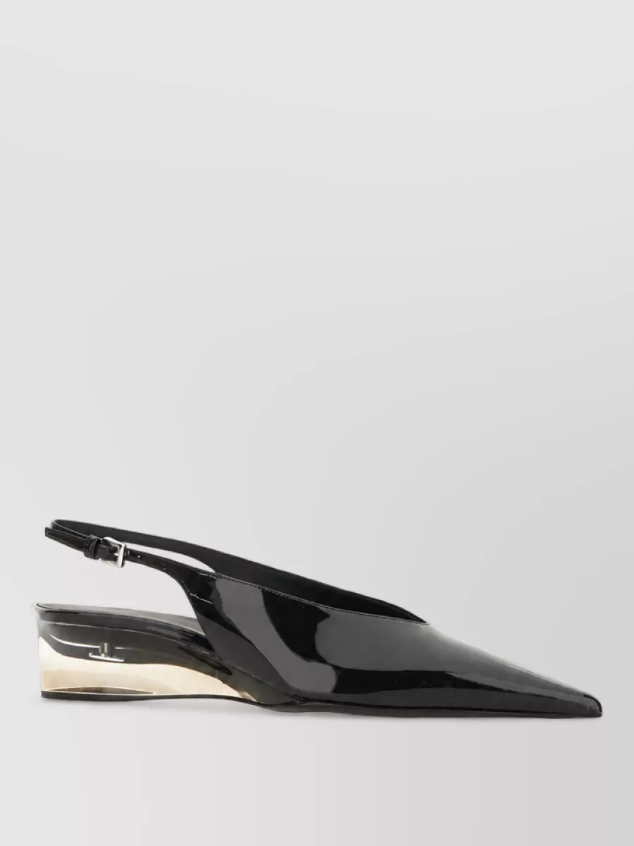 Alaïa leather mules