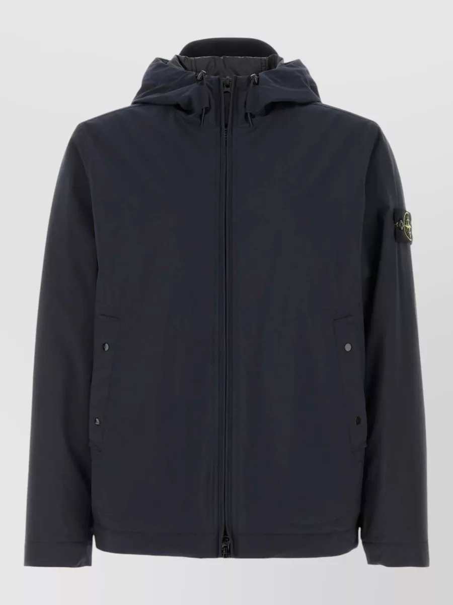 Stone Island hooded regular-fit jacket