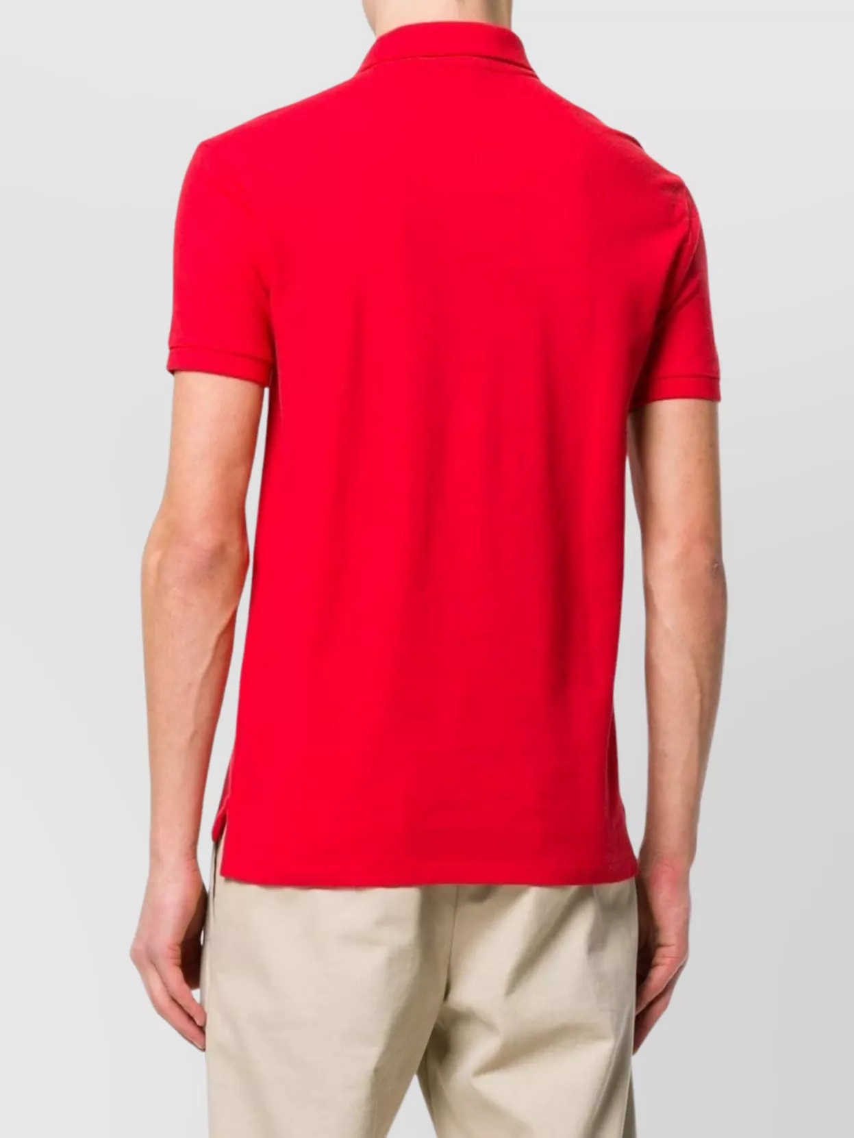 Ralph Lauren Polo Shirt With Short Sleeves And Collar