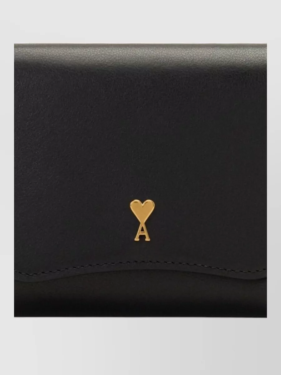 Ami Paris leather purse