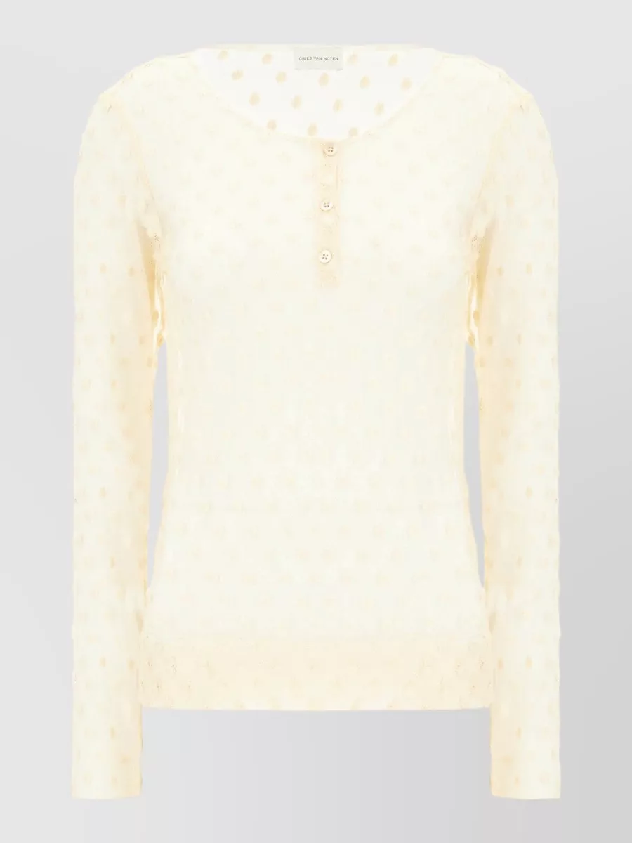 Dries Van Noten knit top