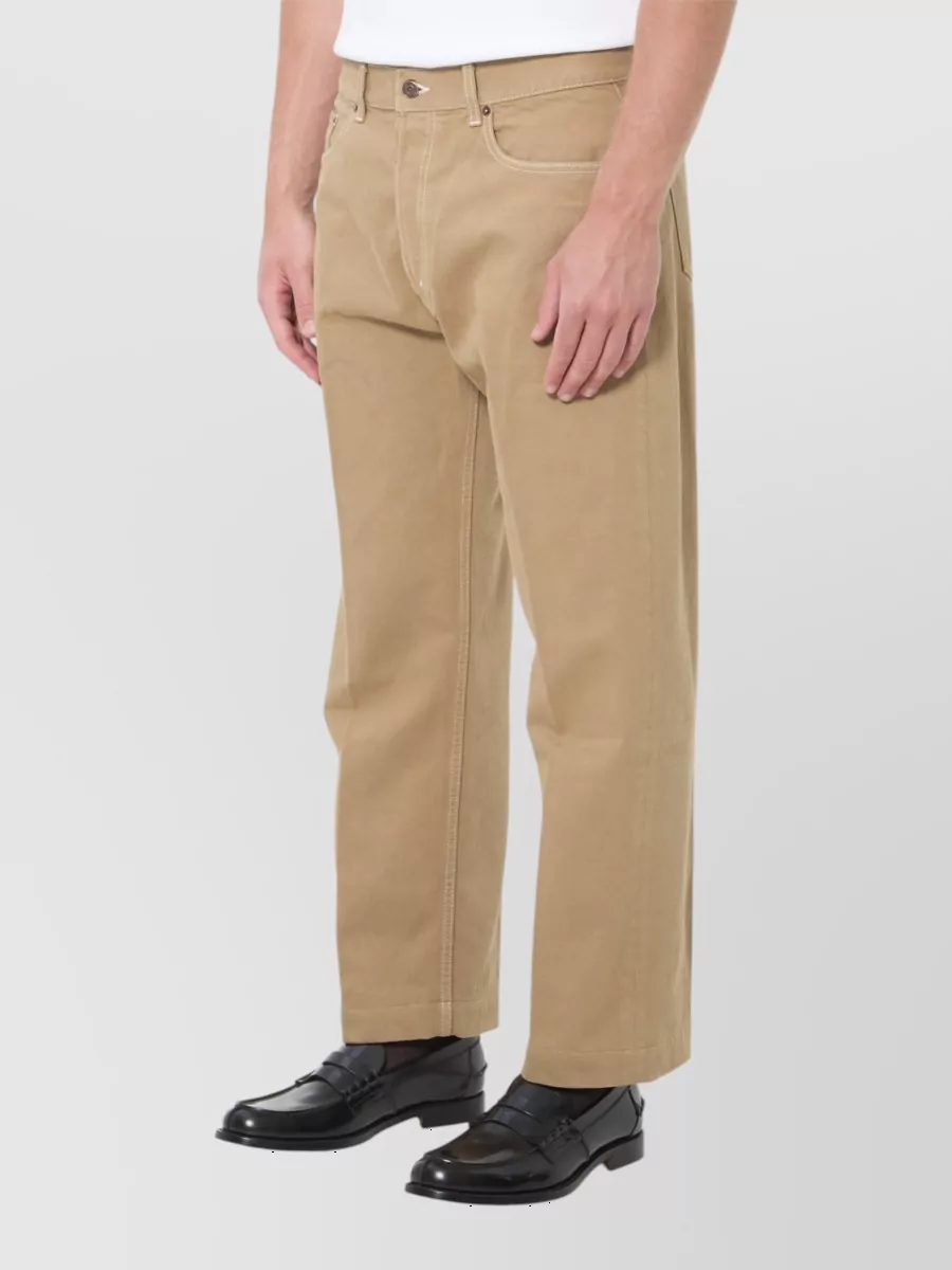 Celine Mid-Rise Straight-Leg Denim Jeans