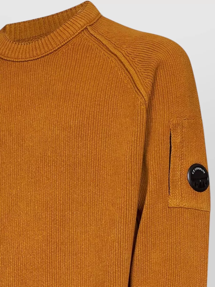 C.p. Company Cotton Crew Neck Jumper