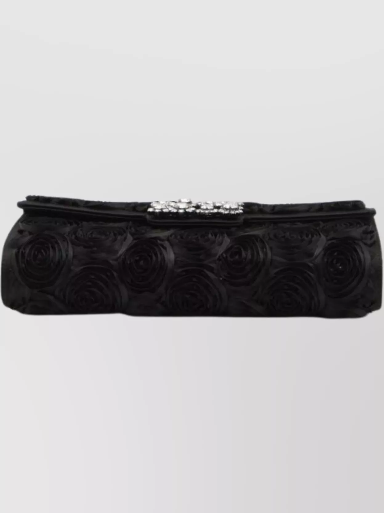 Roger Vivier Flower Appliqué Chain Strap Clutch Bag