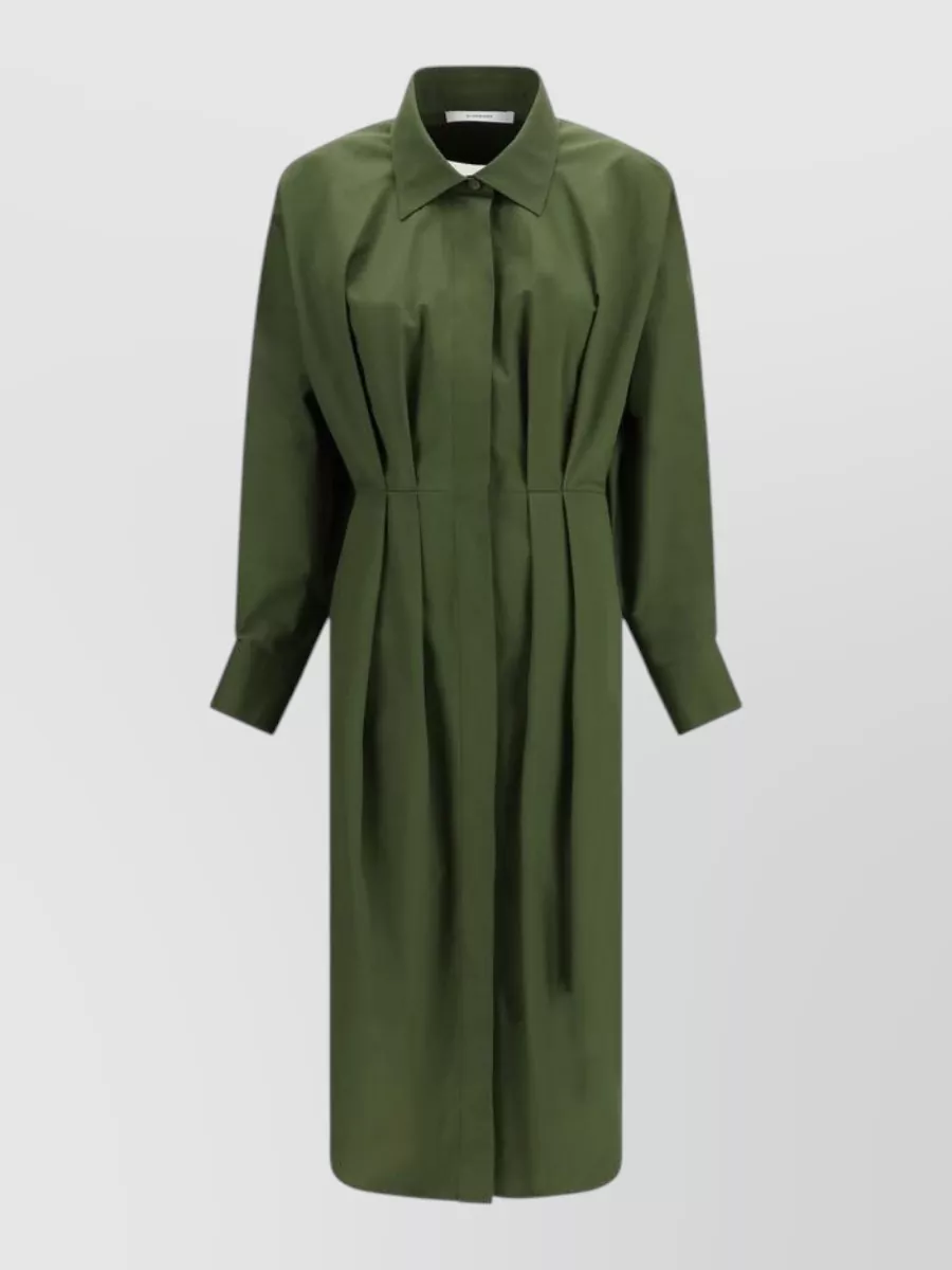 Givenchy cotton bicolor midi dress
