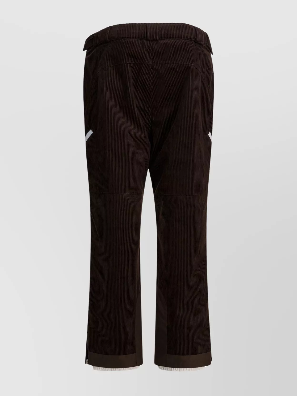 Brunello Cucinelli Corduroy Trousers Velvet Padding In Brown