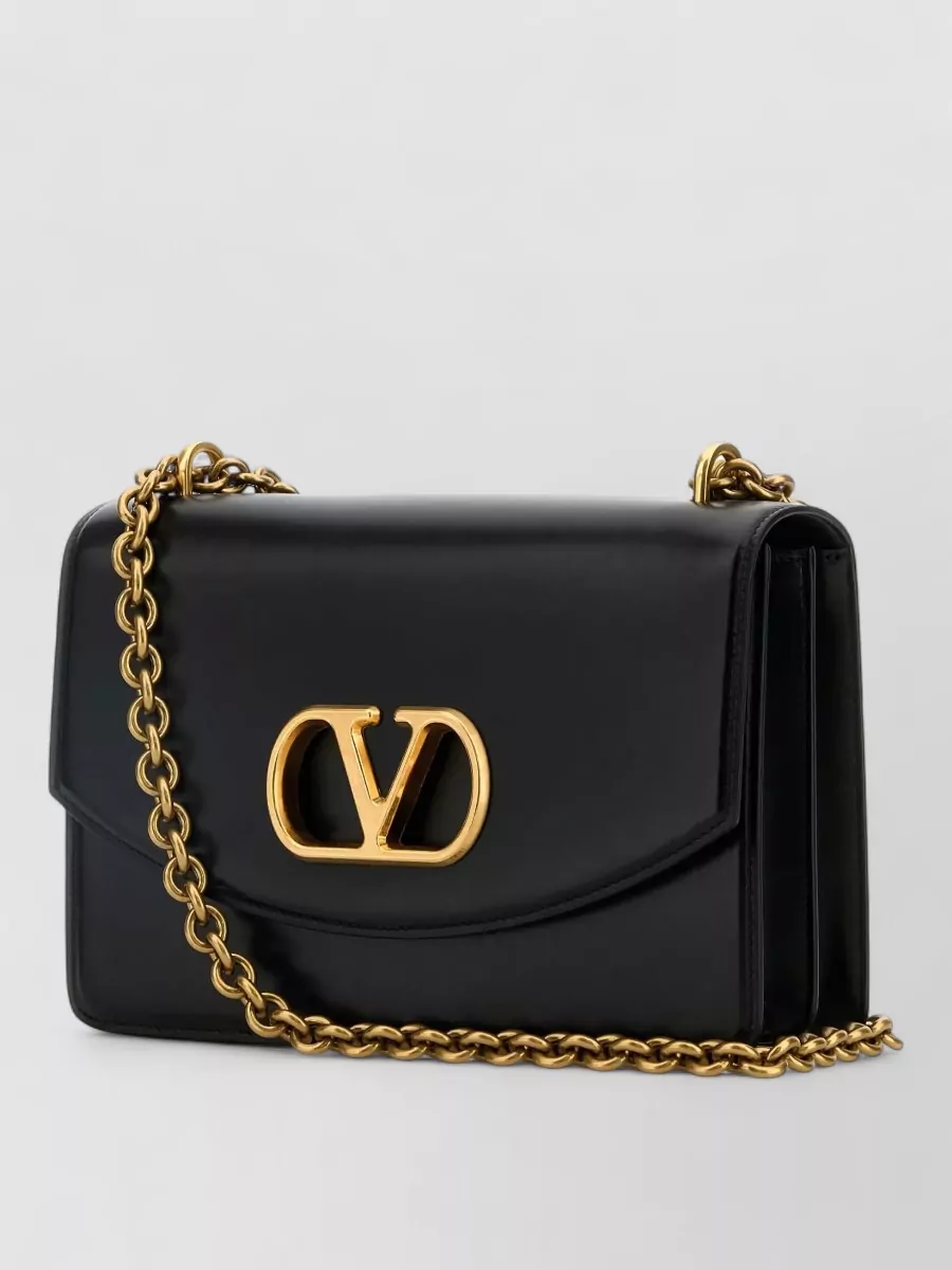 Valentino Vain Shoulder Bag Chain Strap Design