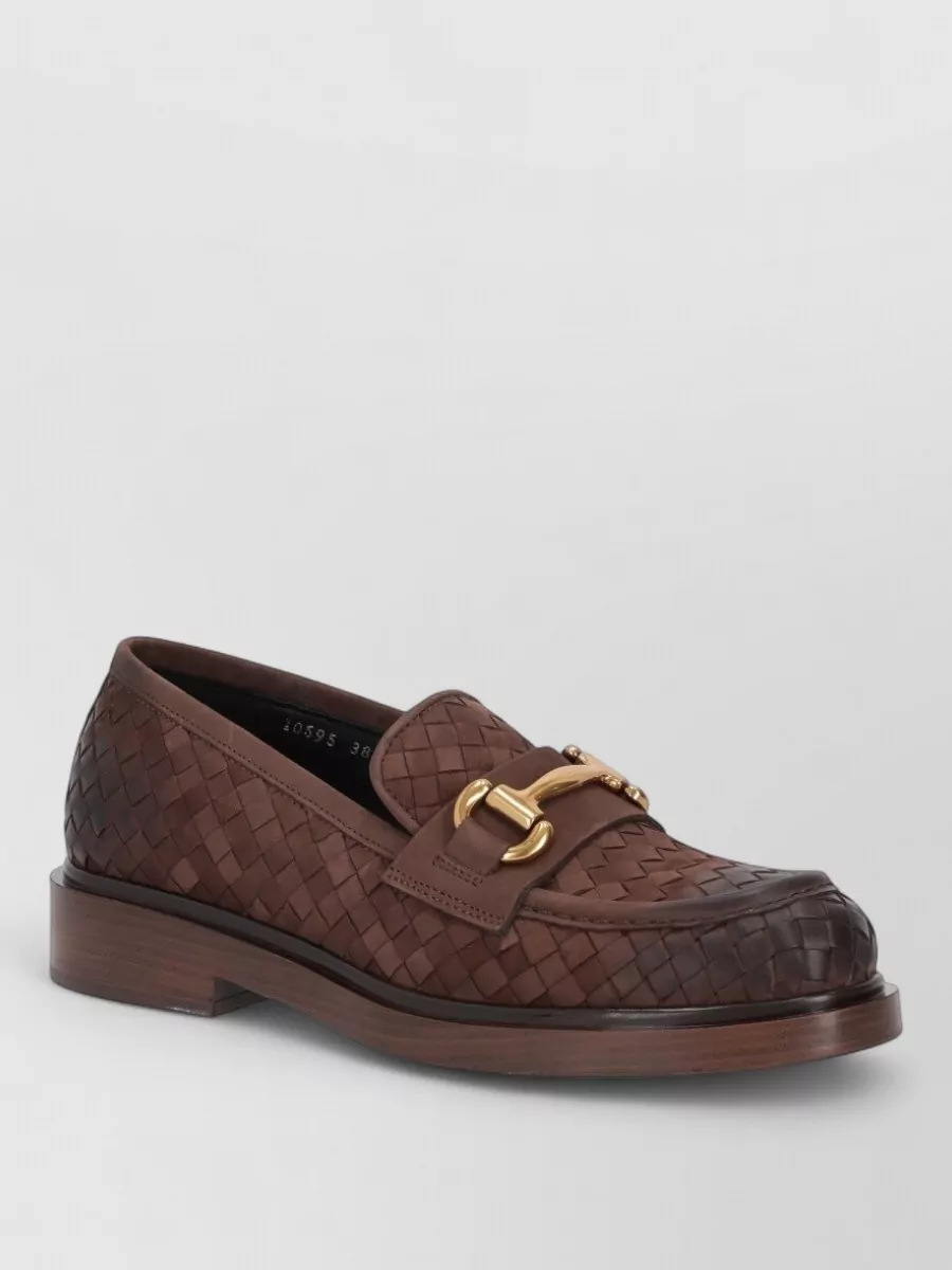 La Rose velvet loafers