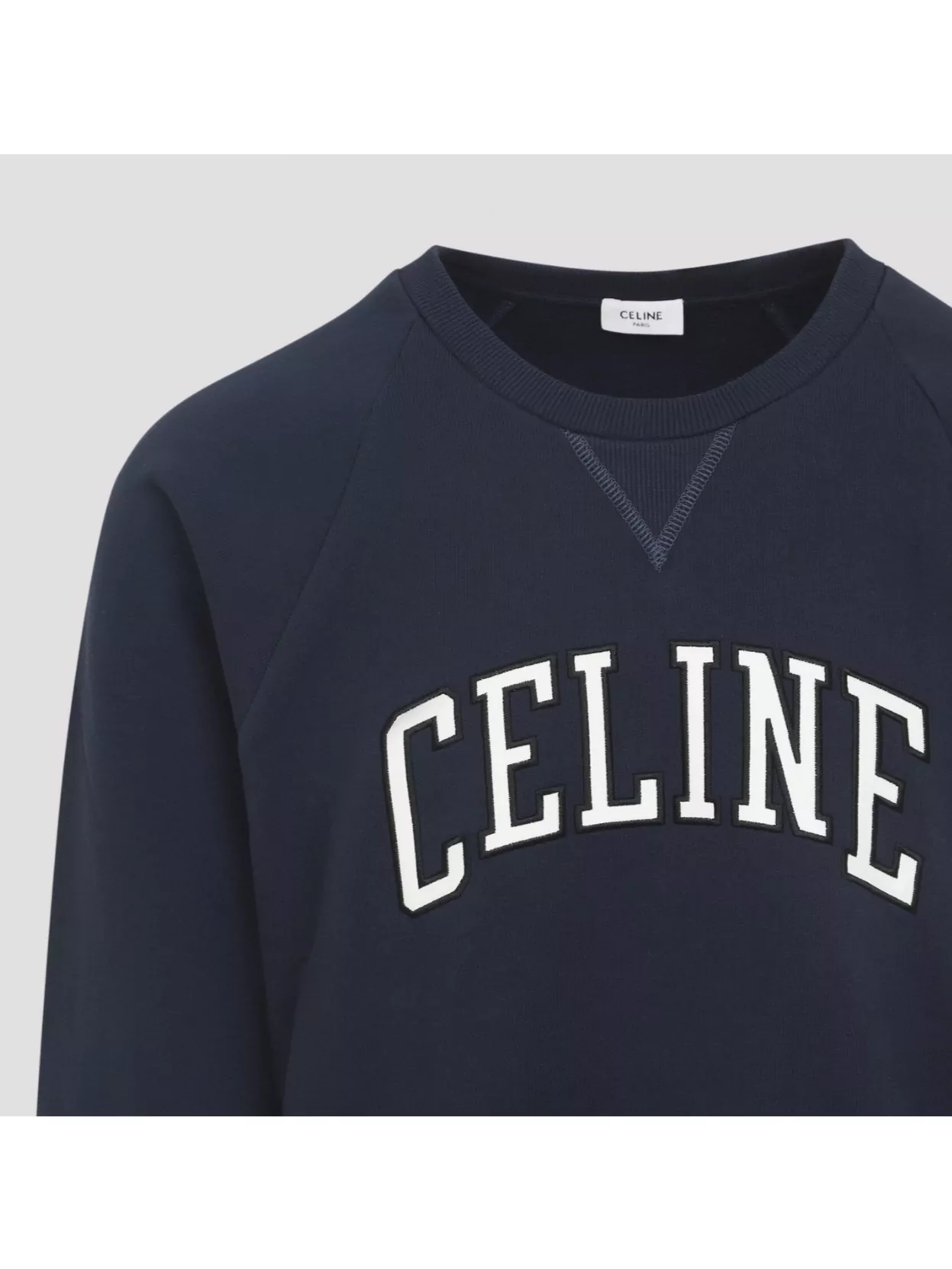 Celine Relaxed Fit Crew Neck Sweatshirt
